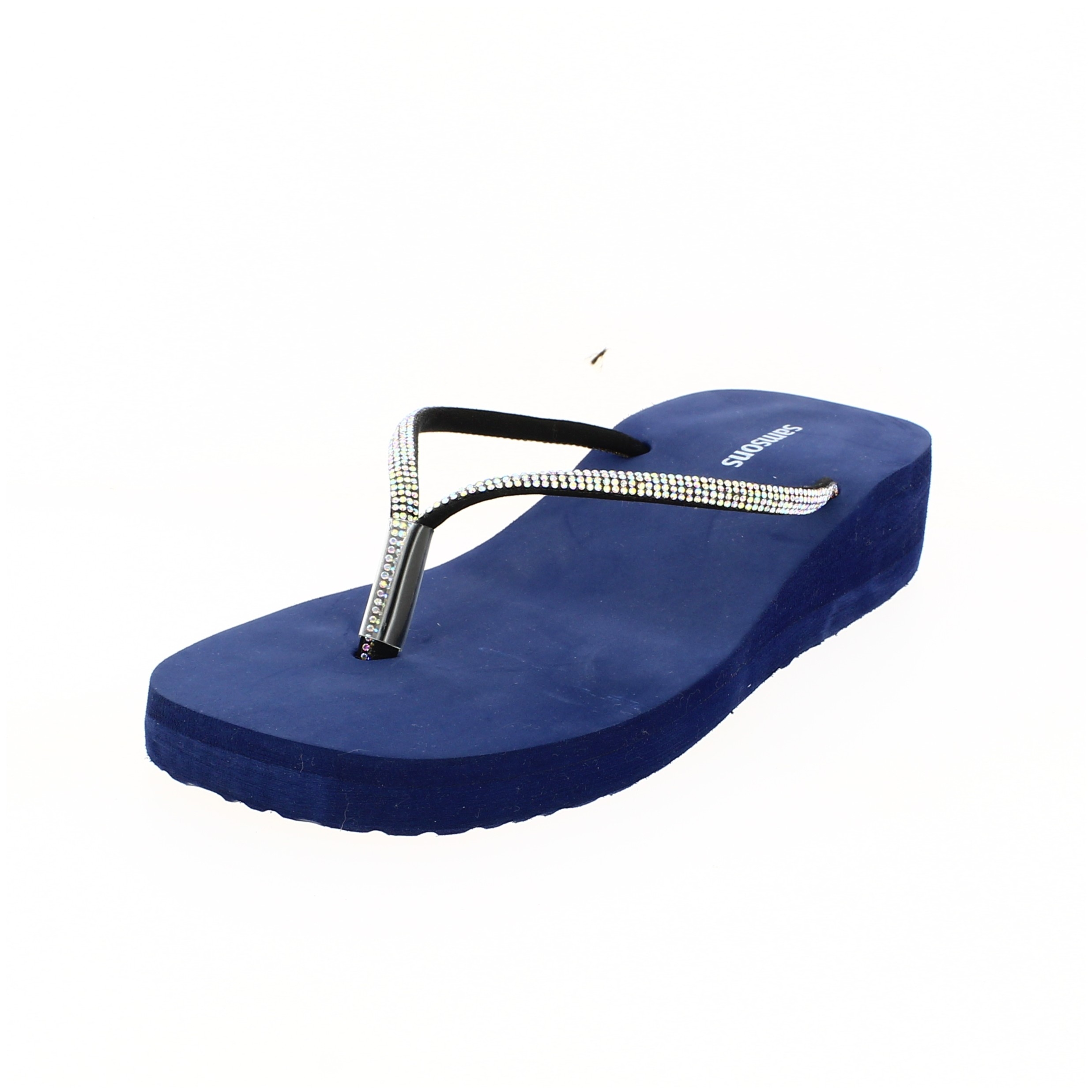 samsons Women Casual THONGS Slippers BLUE