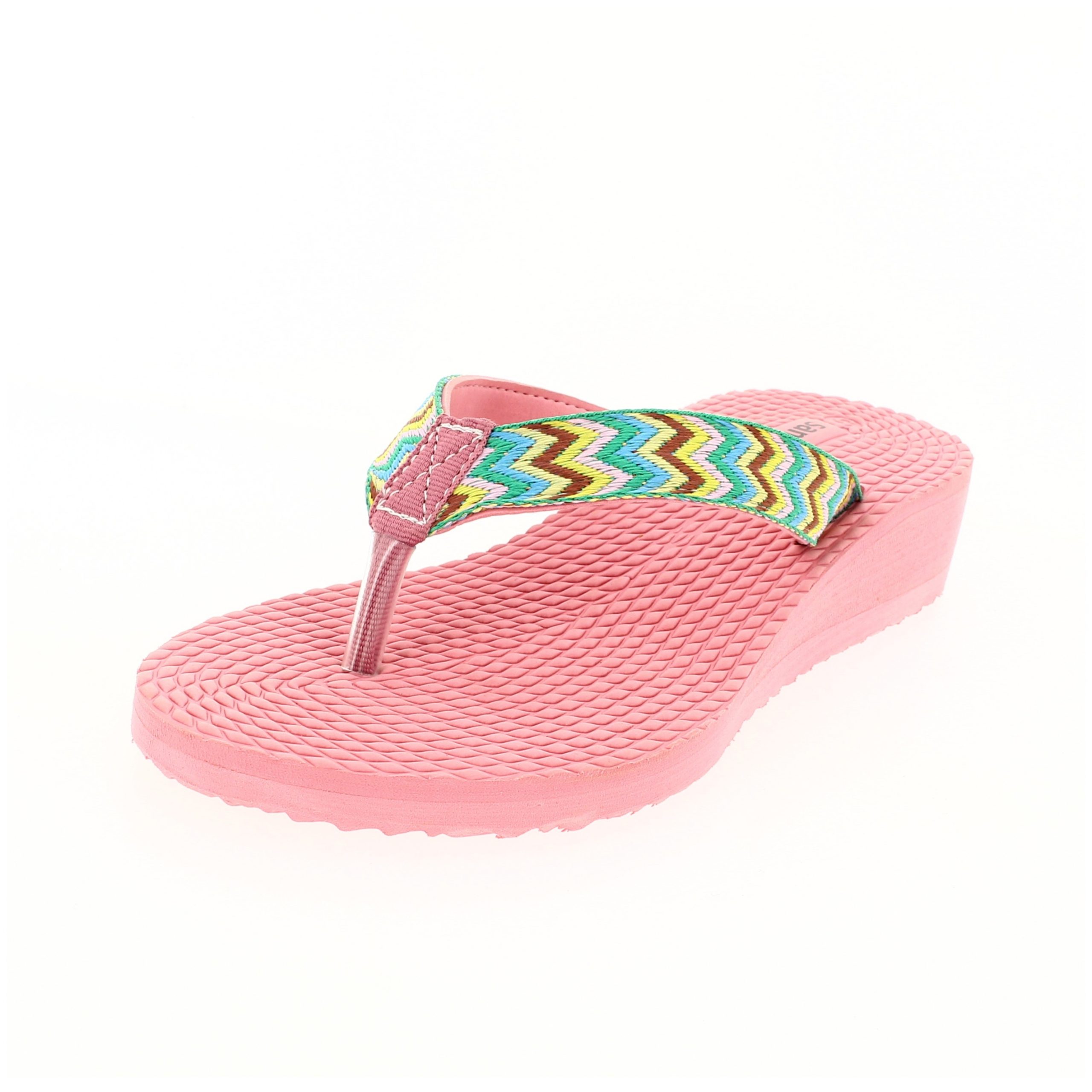 samsons Women Casual V-strap Slippers PINK