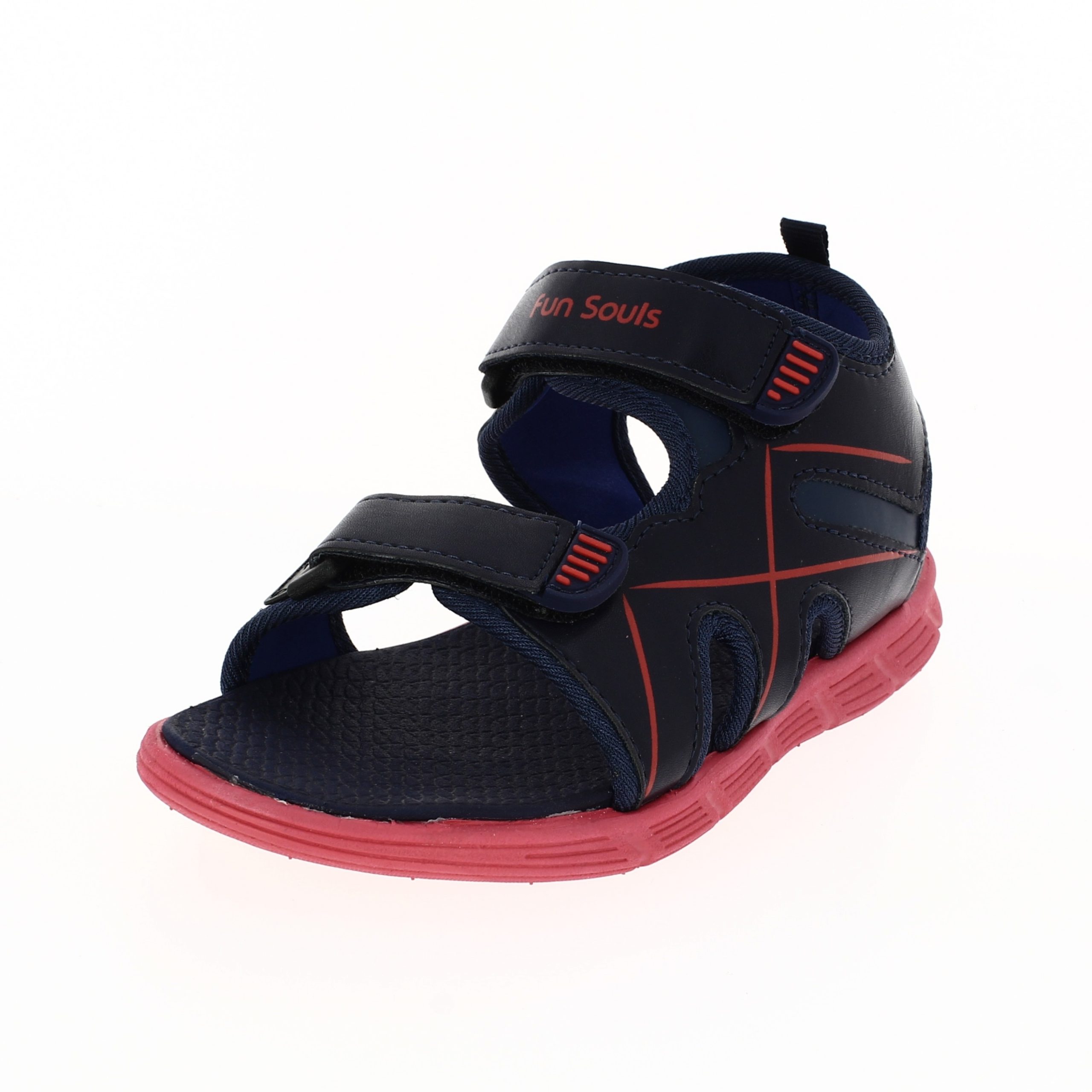 Fun Souls Boys Casual Slip-on Sandals BLUE