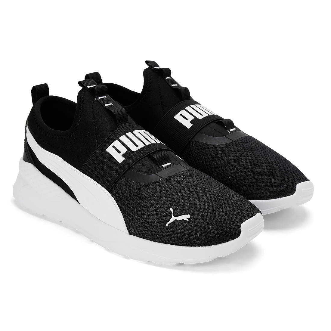 PUMA Men Casual Slip-on Shoes BLACK/WHITE