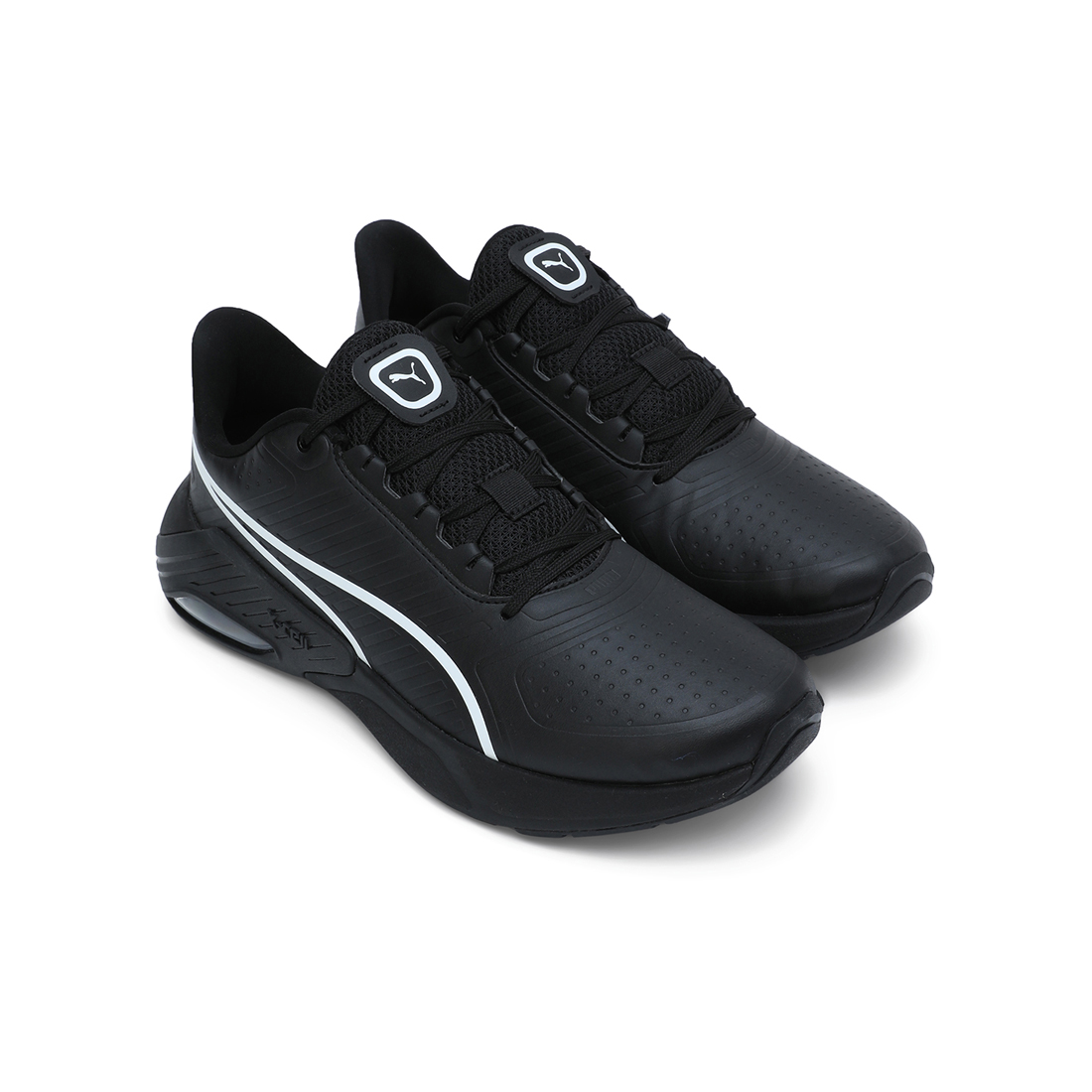 PUMA Men RUNNING Lacing Shoes BLACK