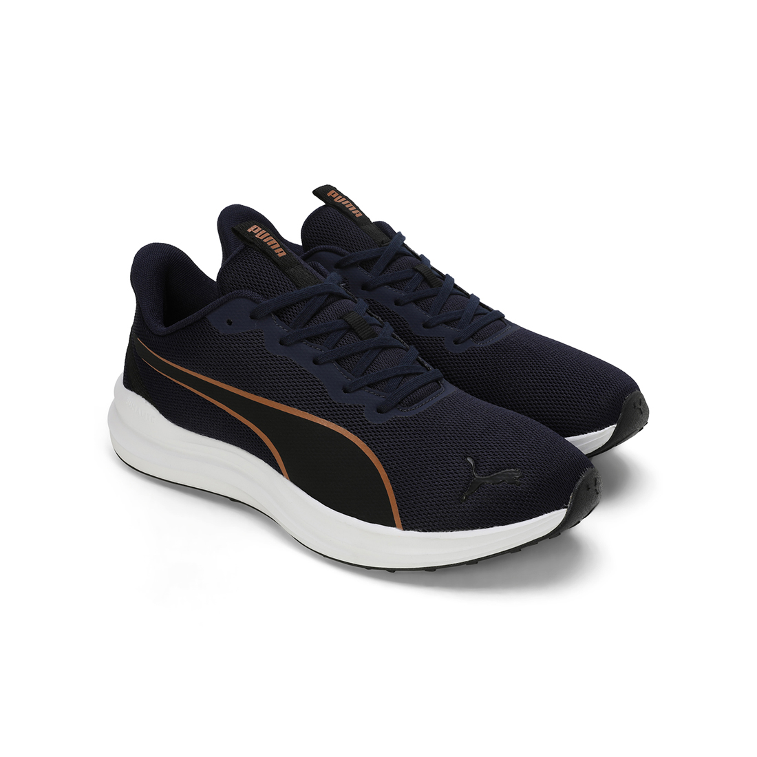 PUMA  Men RUNNING Lacing Shoes BLACK