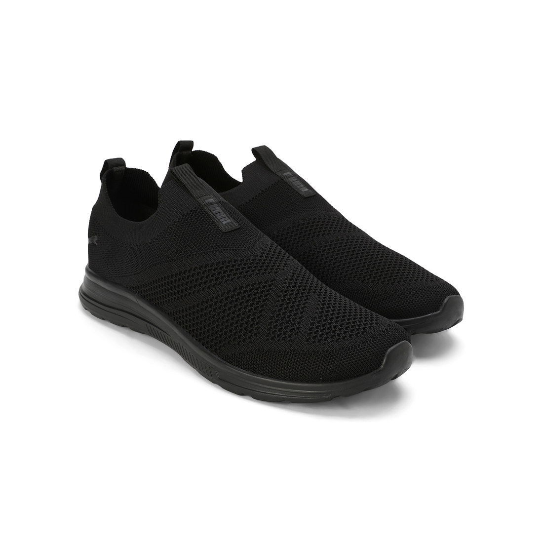 PUMA Men RUNNING Lacing Shoes BLACK