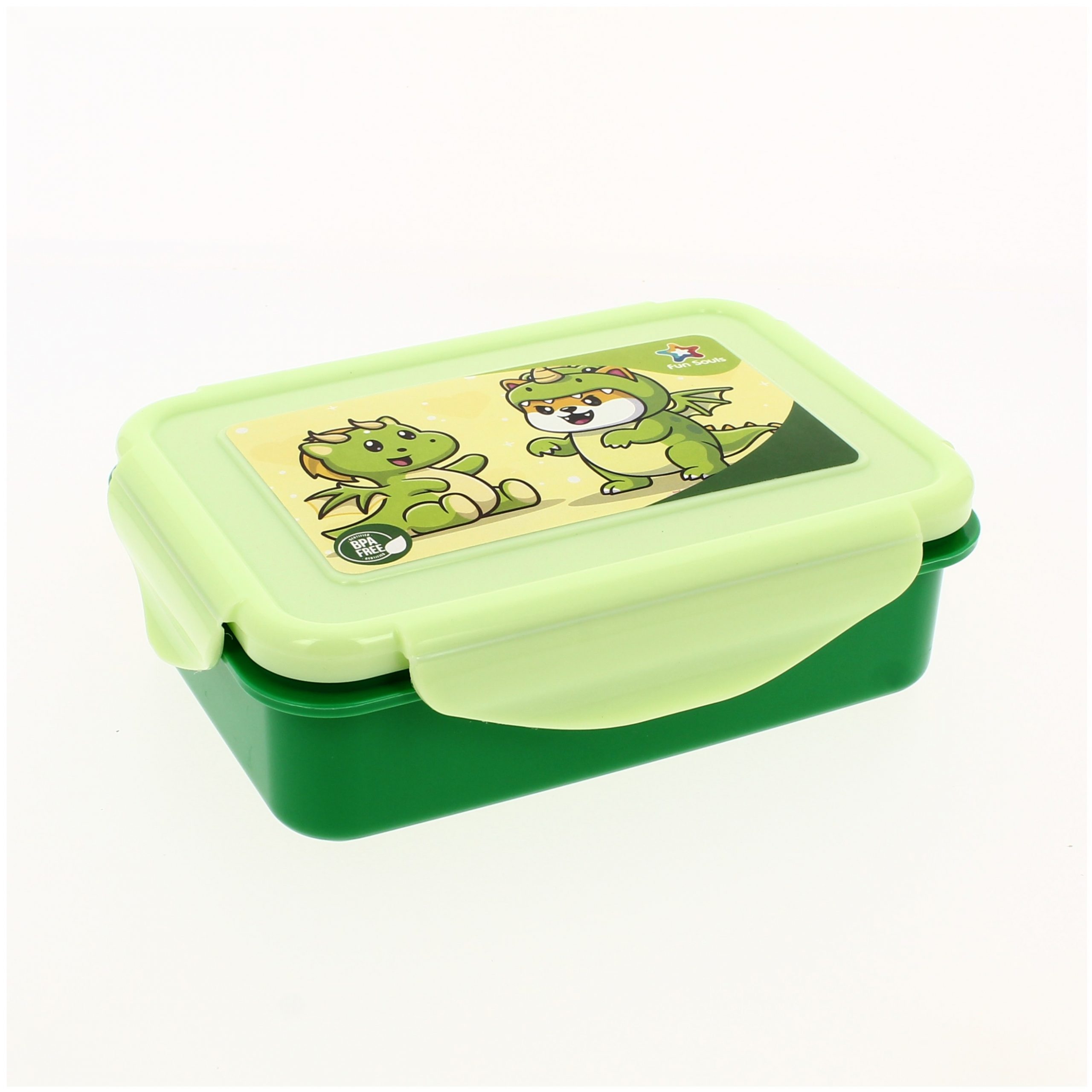 Fun Souls Lunch Box - Light Green