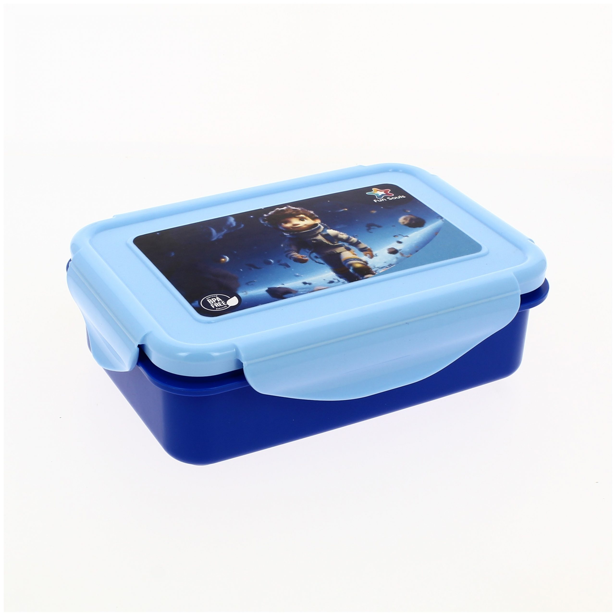Fun Souls Lunch Box - Light Blue