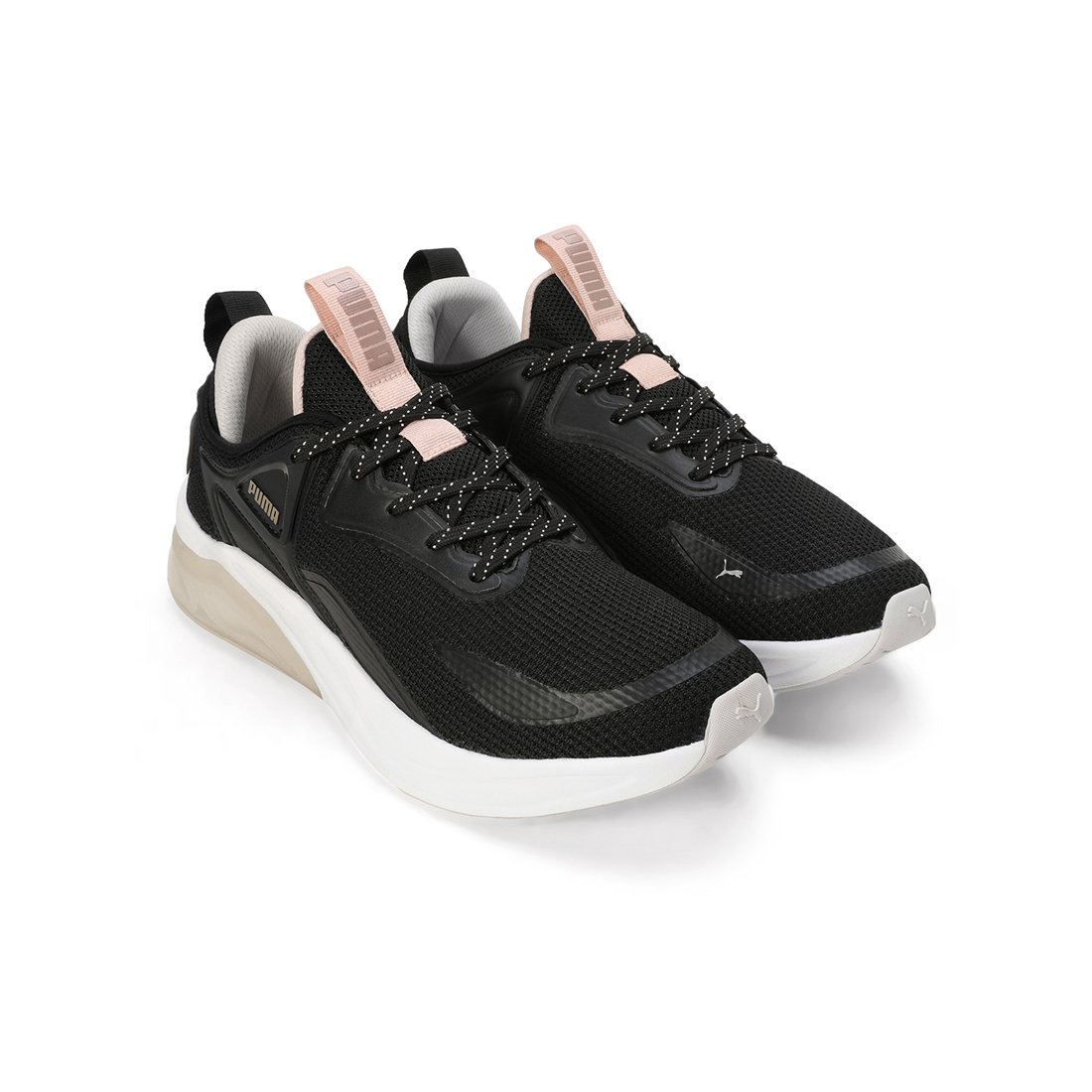 PUMA Women Casual Lacing Shoes BLACK