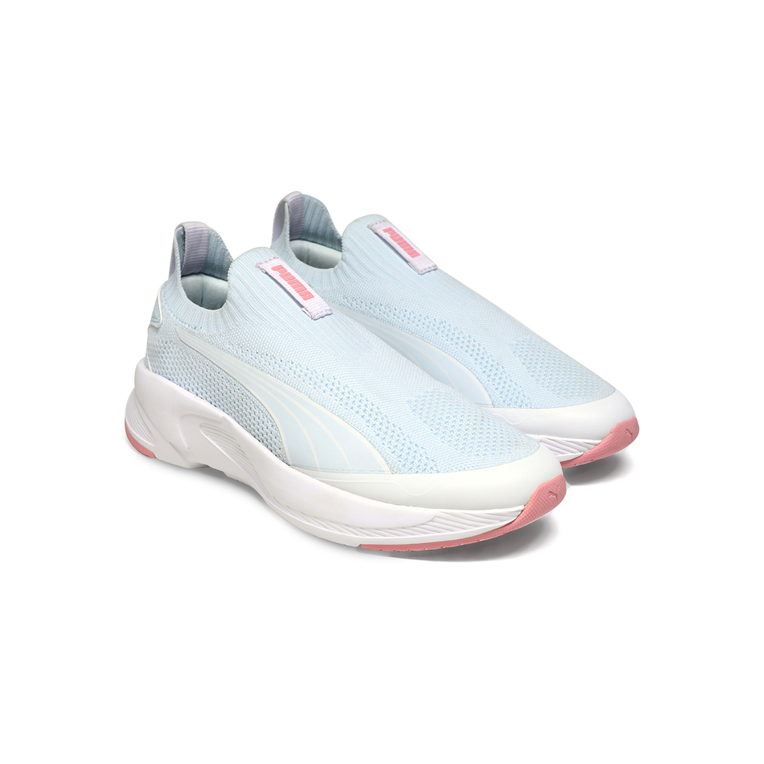 PUMA Women Casual Lacing Shoes WHITE