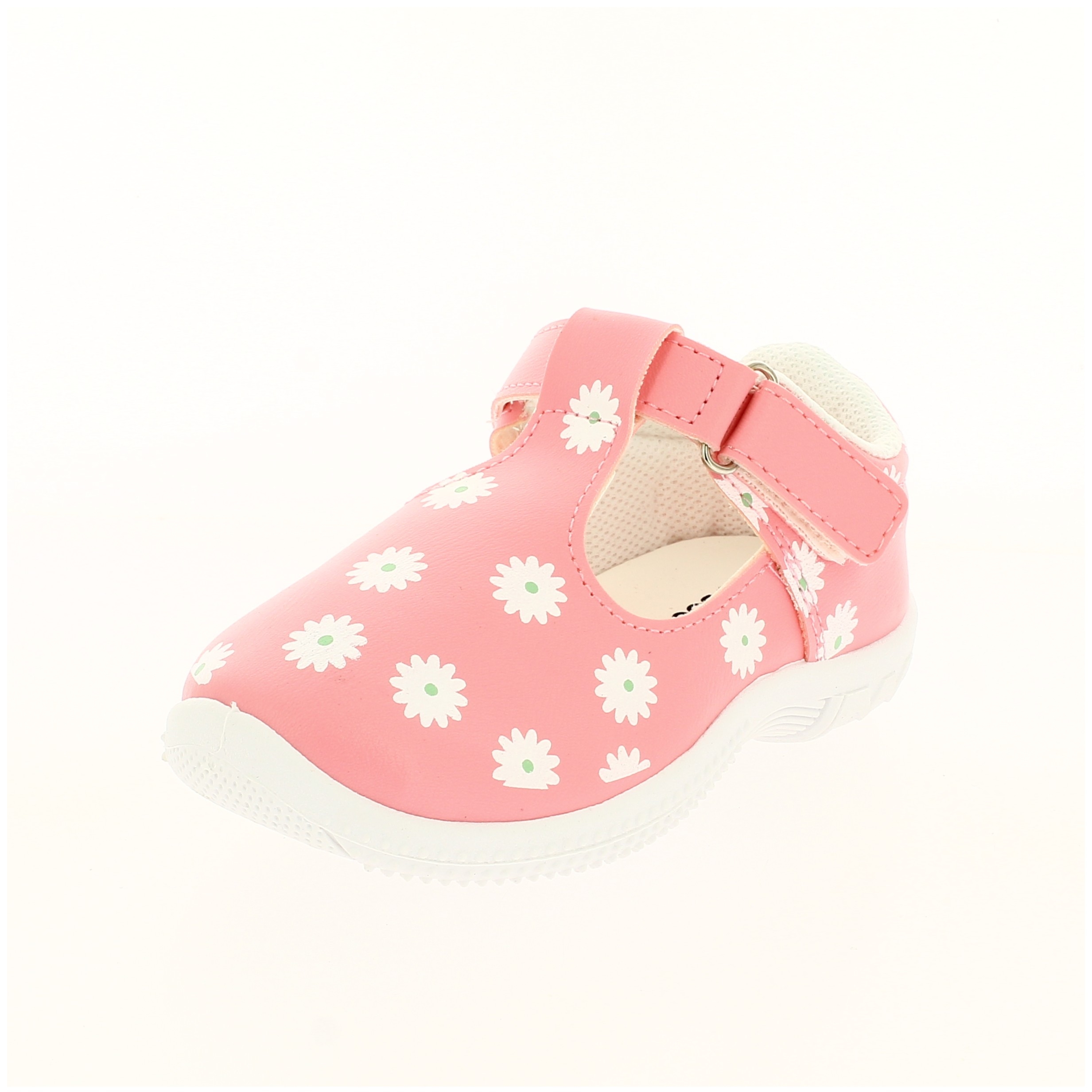 Fun Souls Girls Casual Velcro Shoes PINK