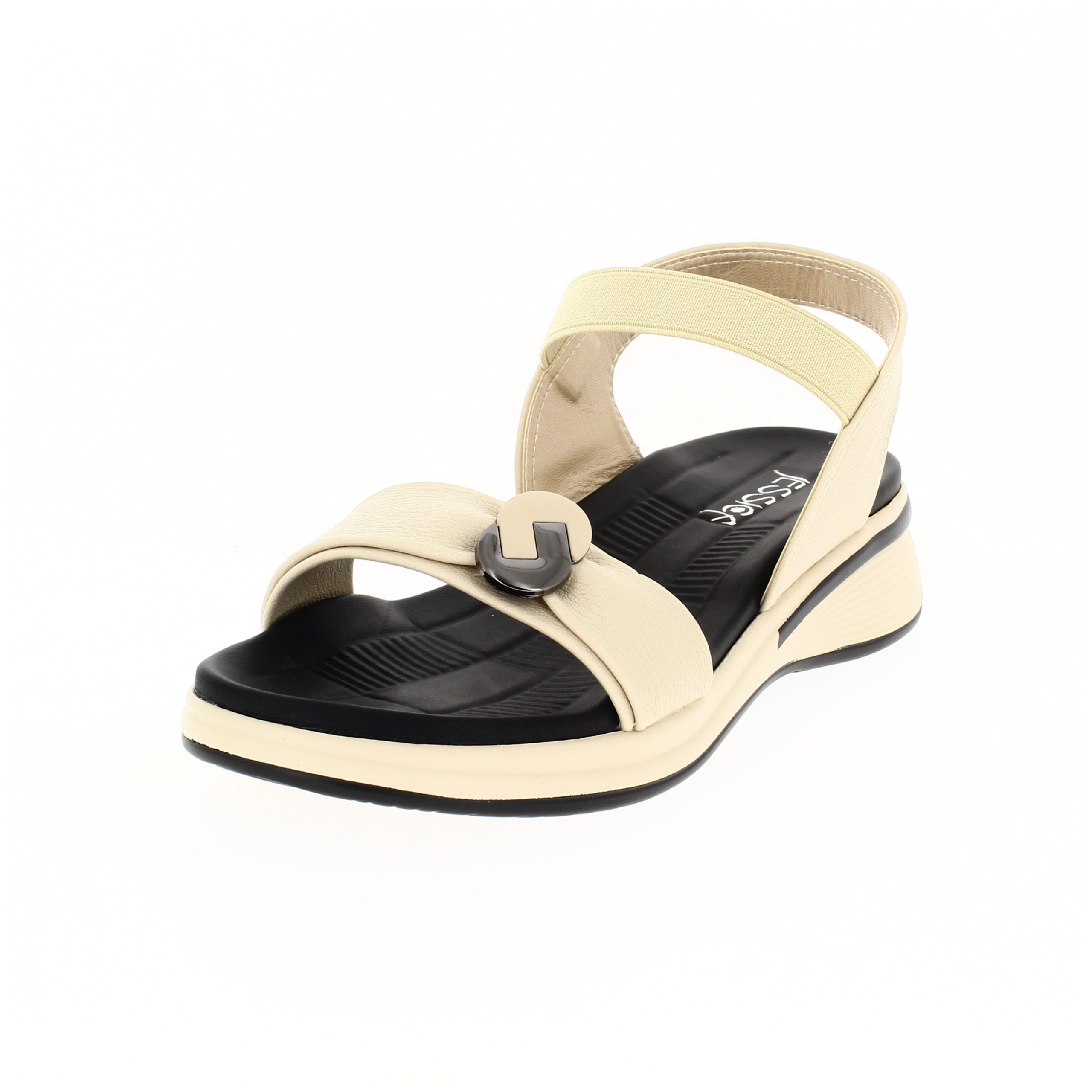 JESSICA Women Casual Slip-on Sandals BEIGE