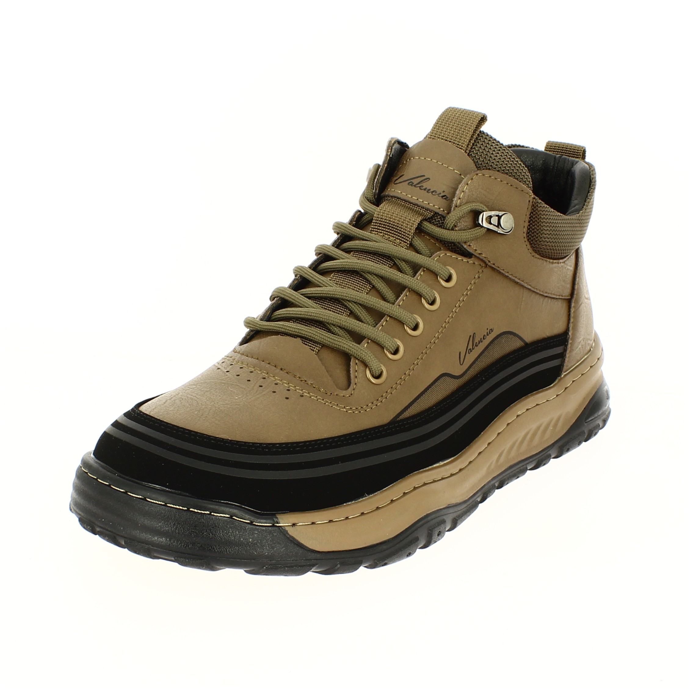 VALENCIA Men Casual Lacing Shoes BROWN