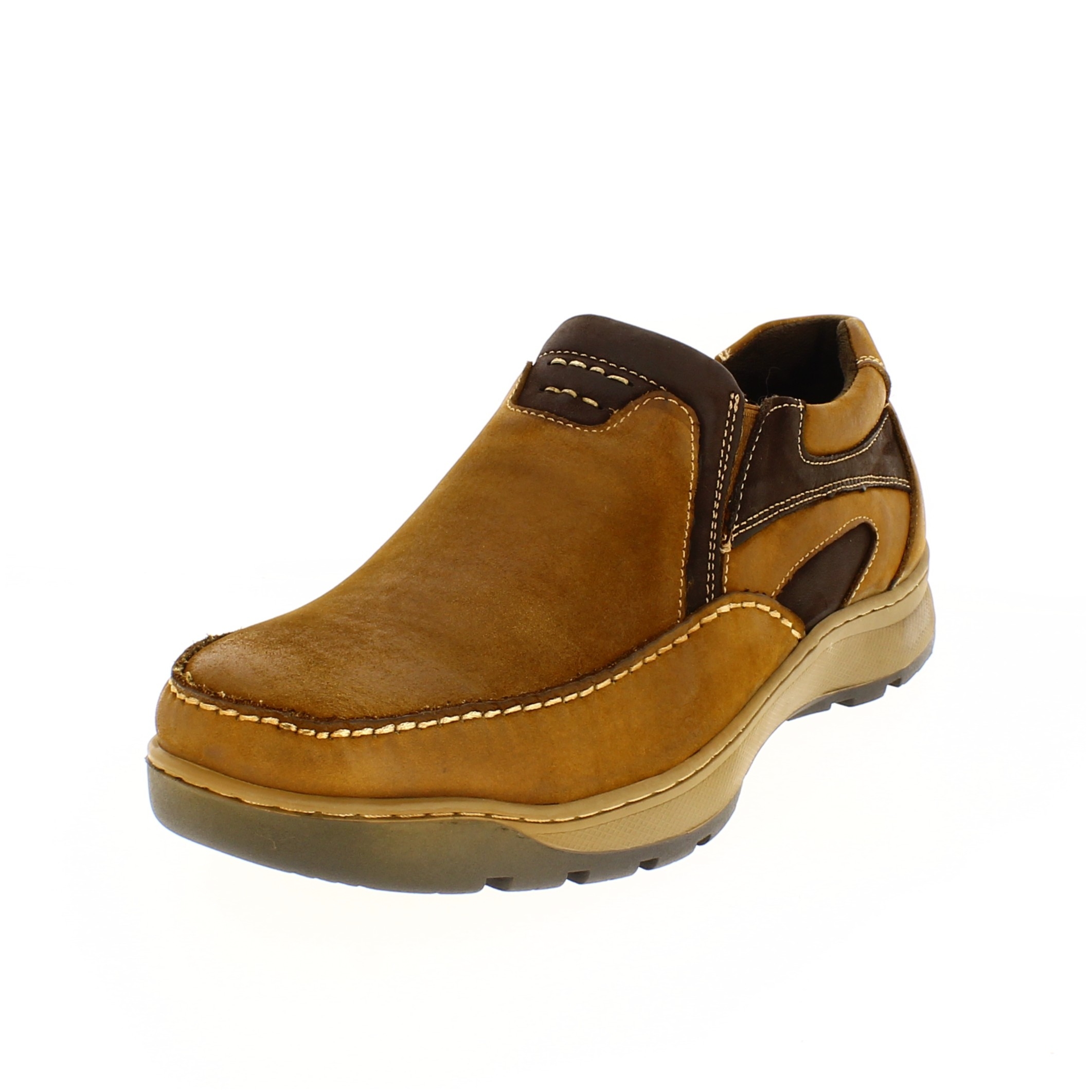 Royal Wings Men Casual Slip-on Shoes BROWN