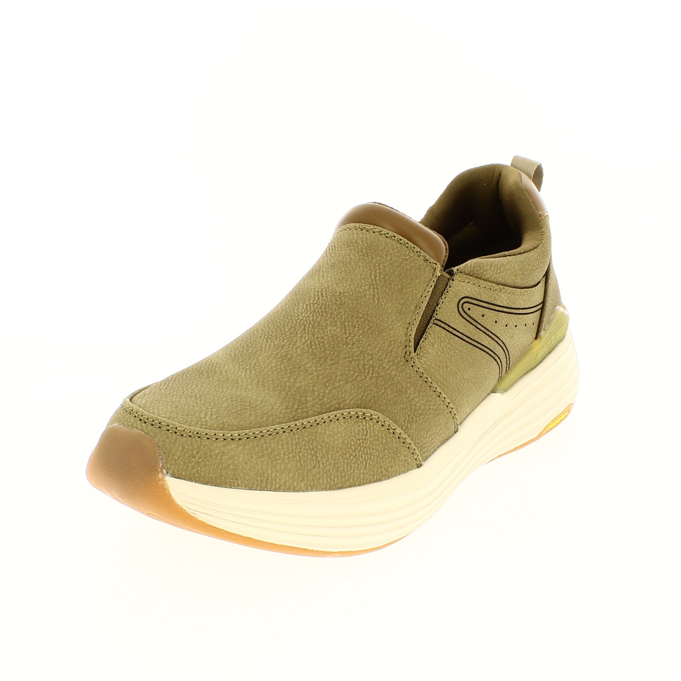 VALENCIA Men Casual Slip-on Shoes KHAKI