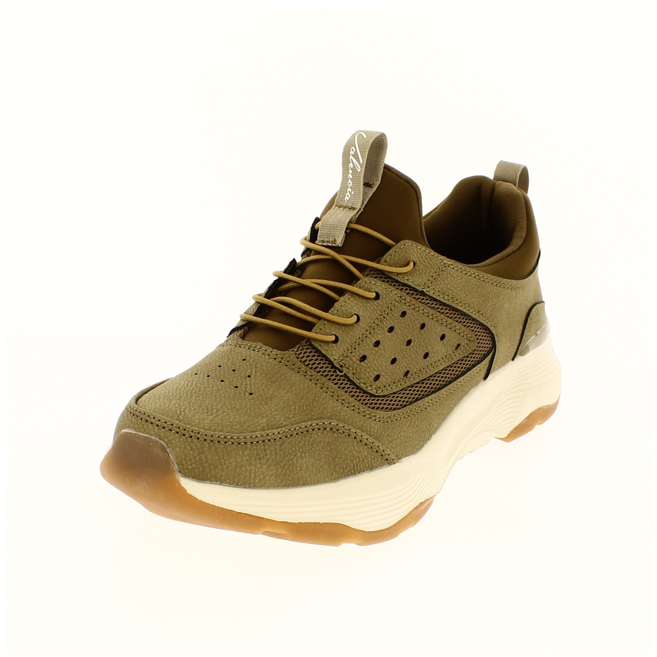 VALENCIA Men Casual Lacing Shoes KHAKI