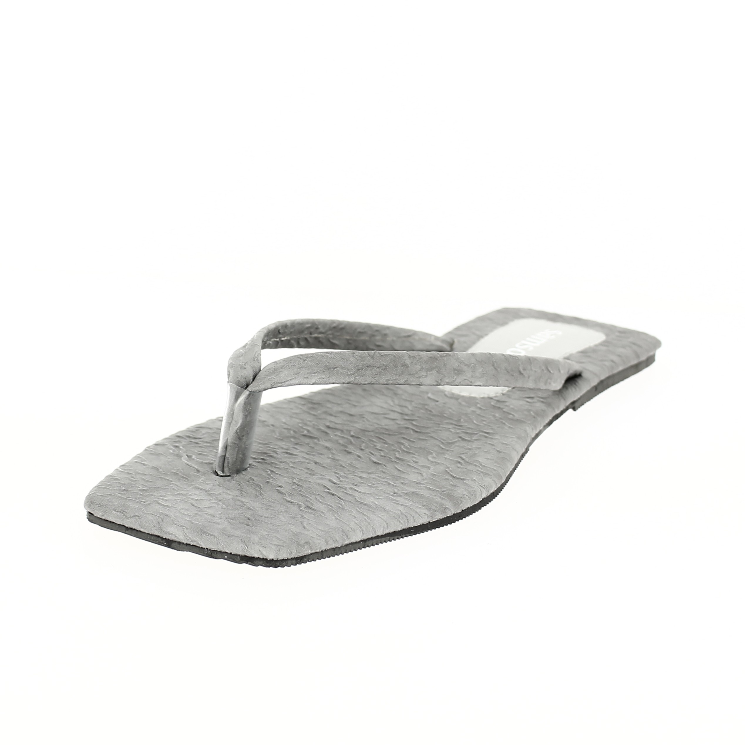 samsons Women Casual THONGS Slippers GREY