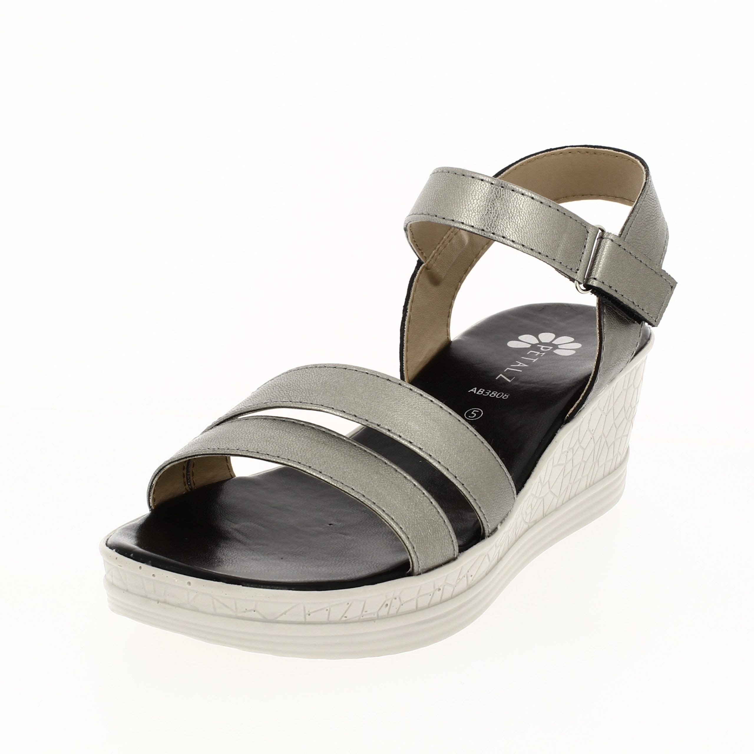 PETALZ  Women Casual  Slip-on  Sandals ASH