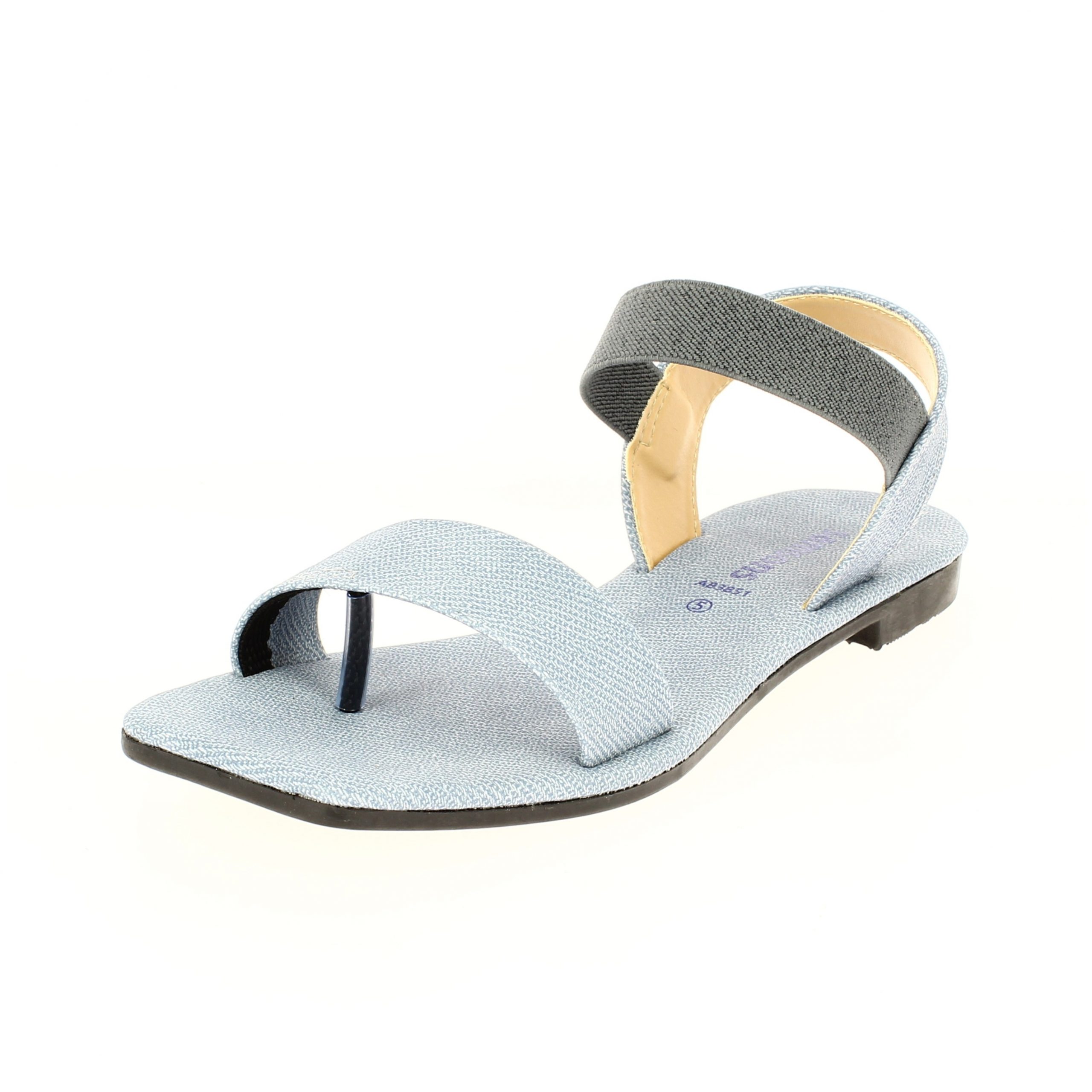 samsons  Women Casual  Toe Ring  Sandals BLUE