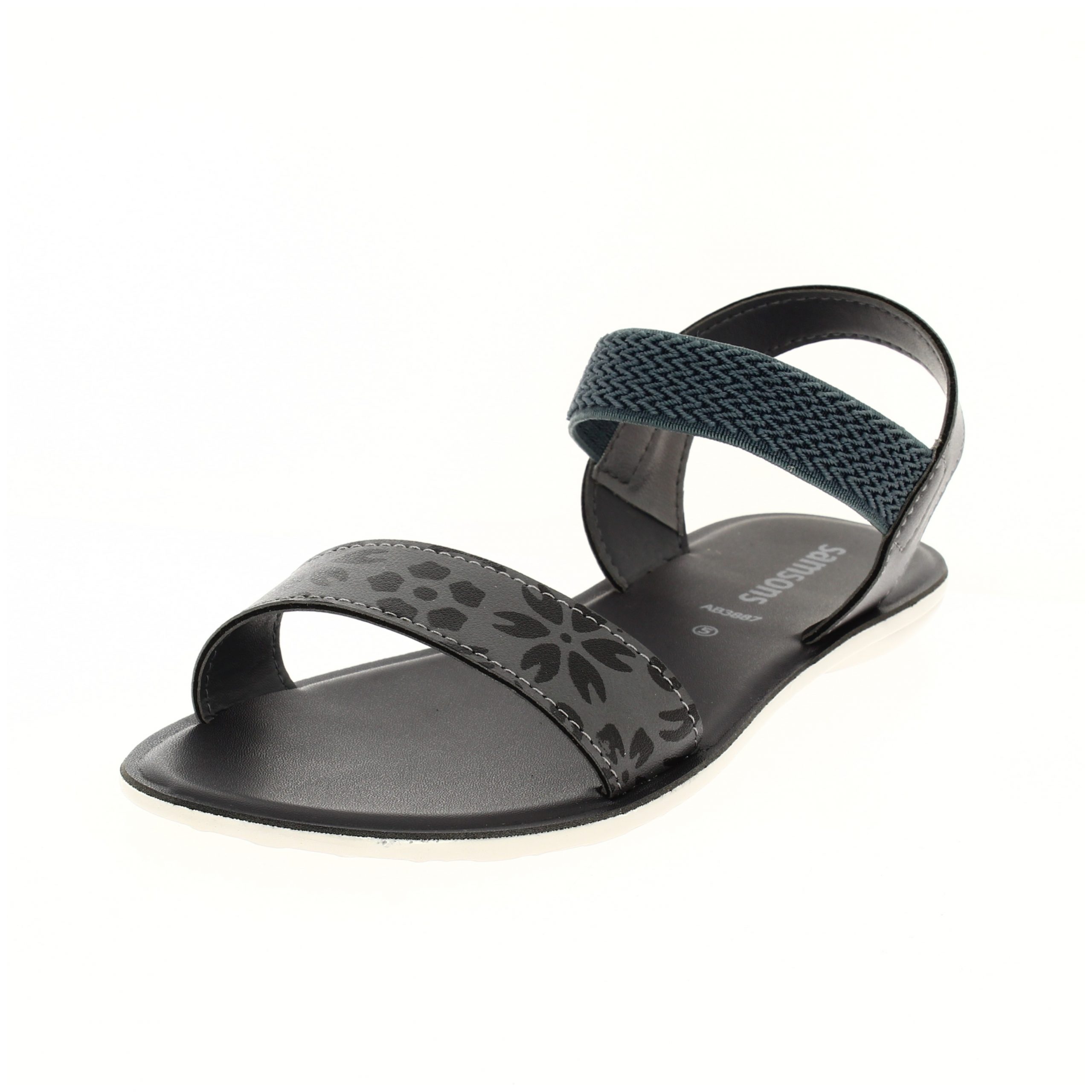 samsons Women Casual Slip-on Sandals GREY