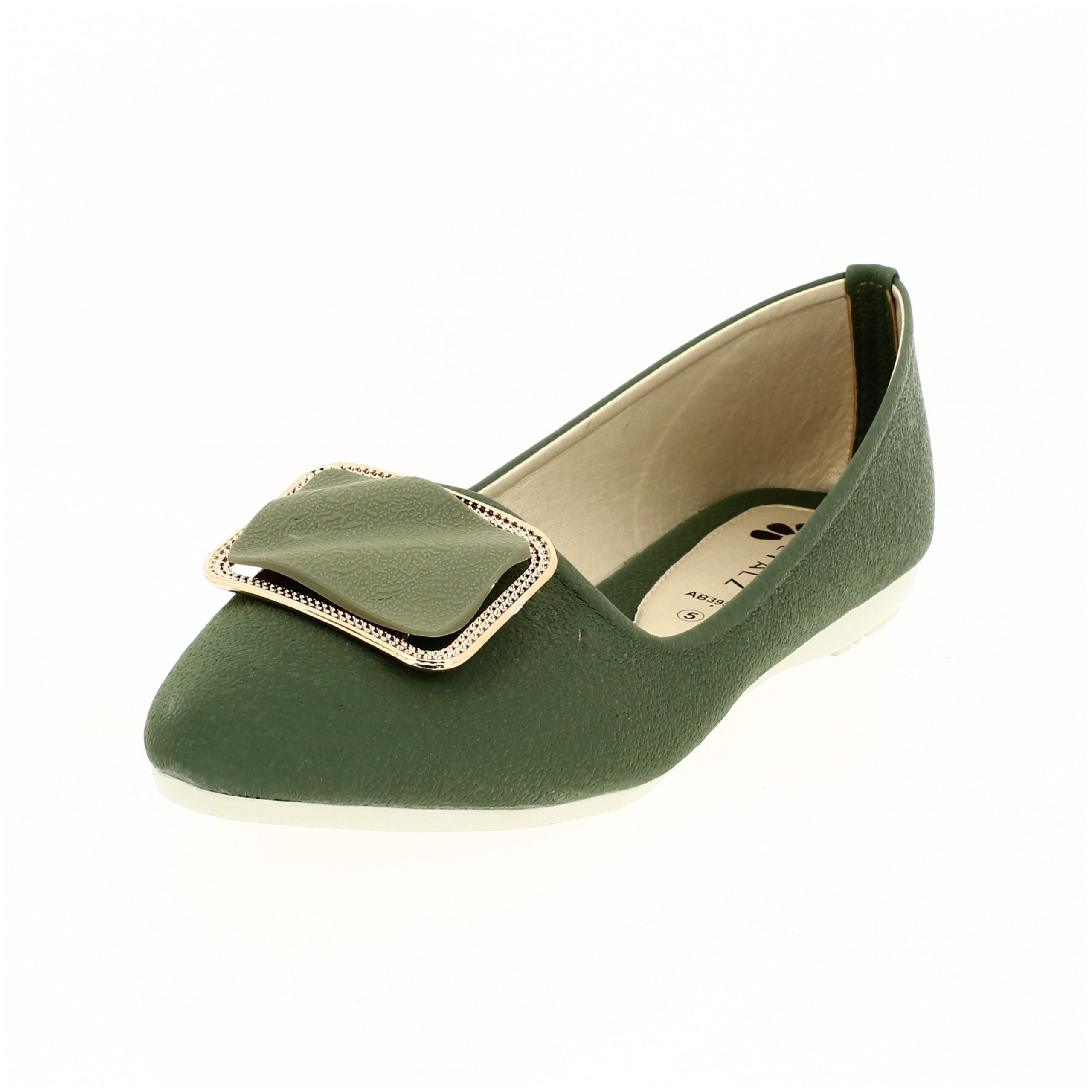 PETALZ  Women Formal BALLERINA Shoes GREEN