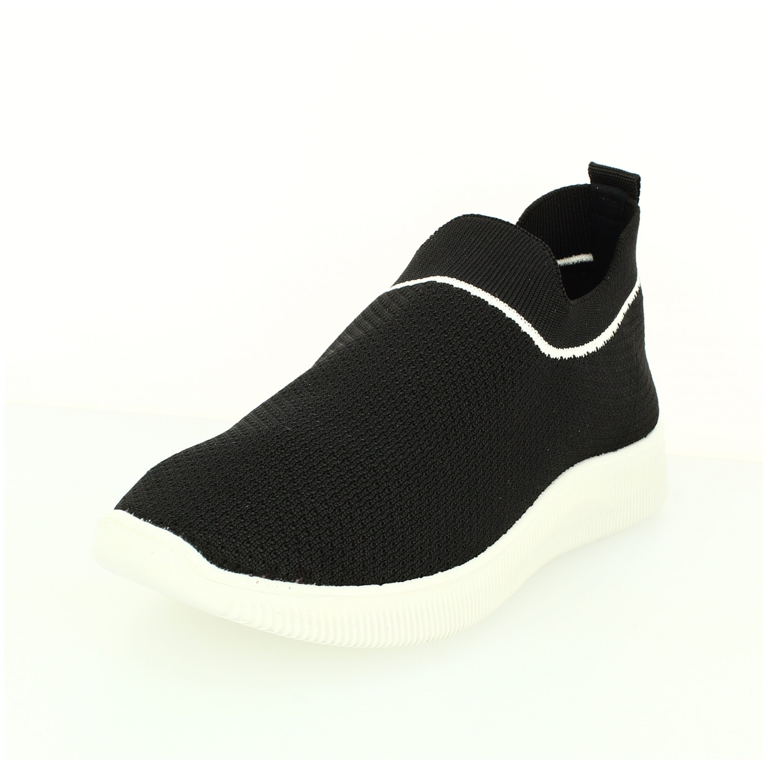 samsons  Women Casual  Slip-on Shoes BLACK