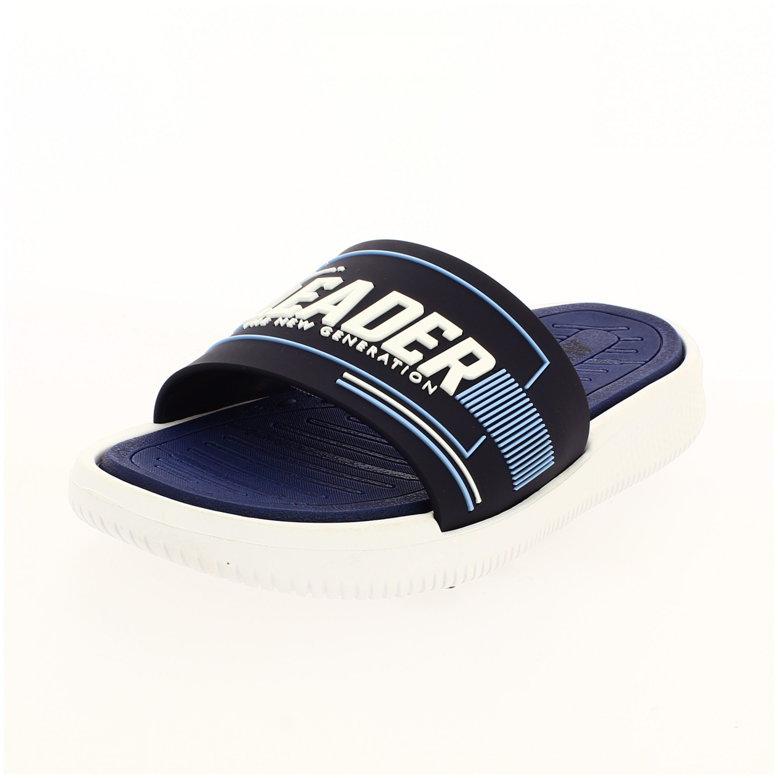 AVI   Men Casual  Slip-on SLIDERS BLACK