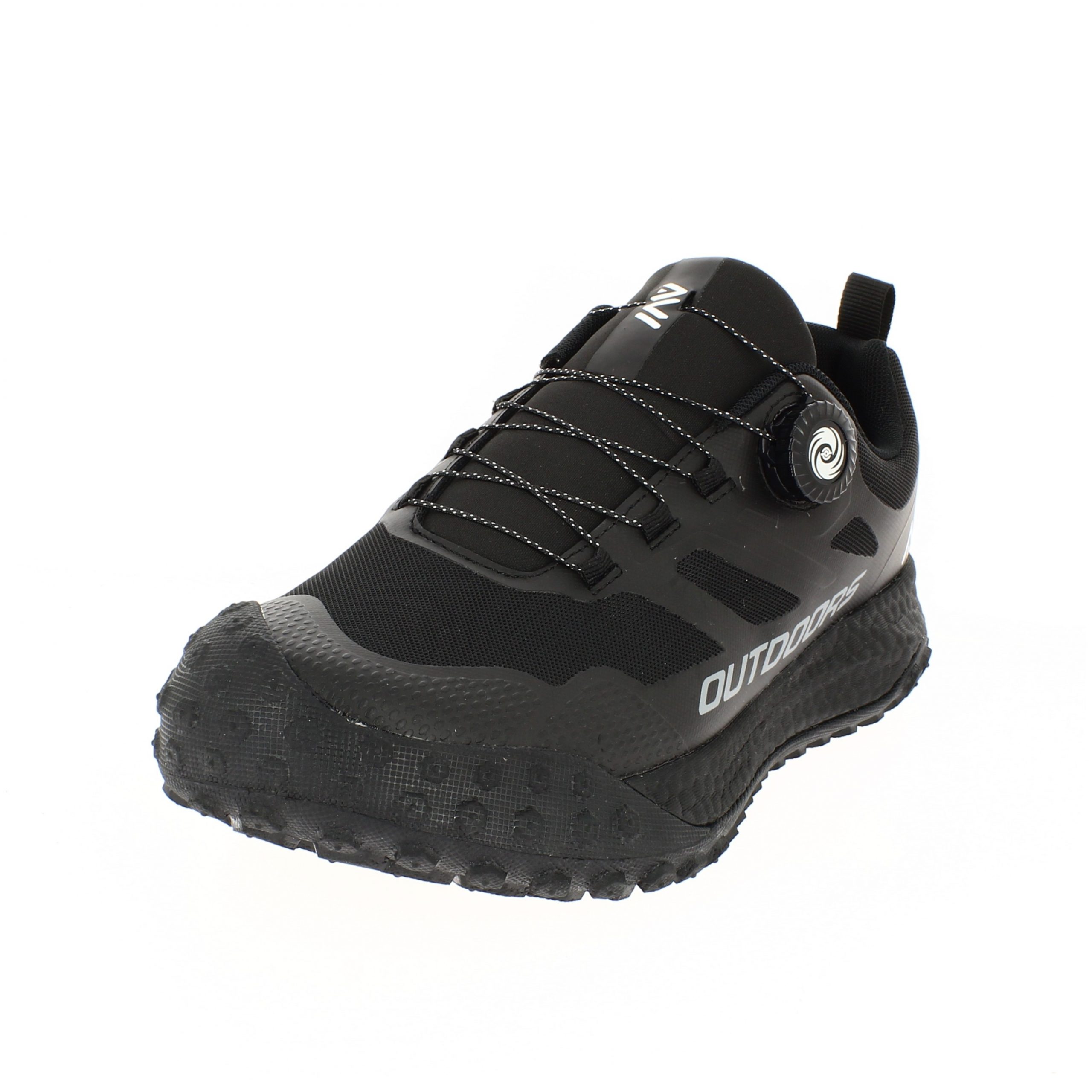 AVI Men Casual Lacing Shoes BLACK