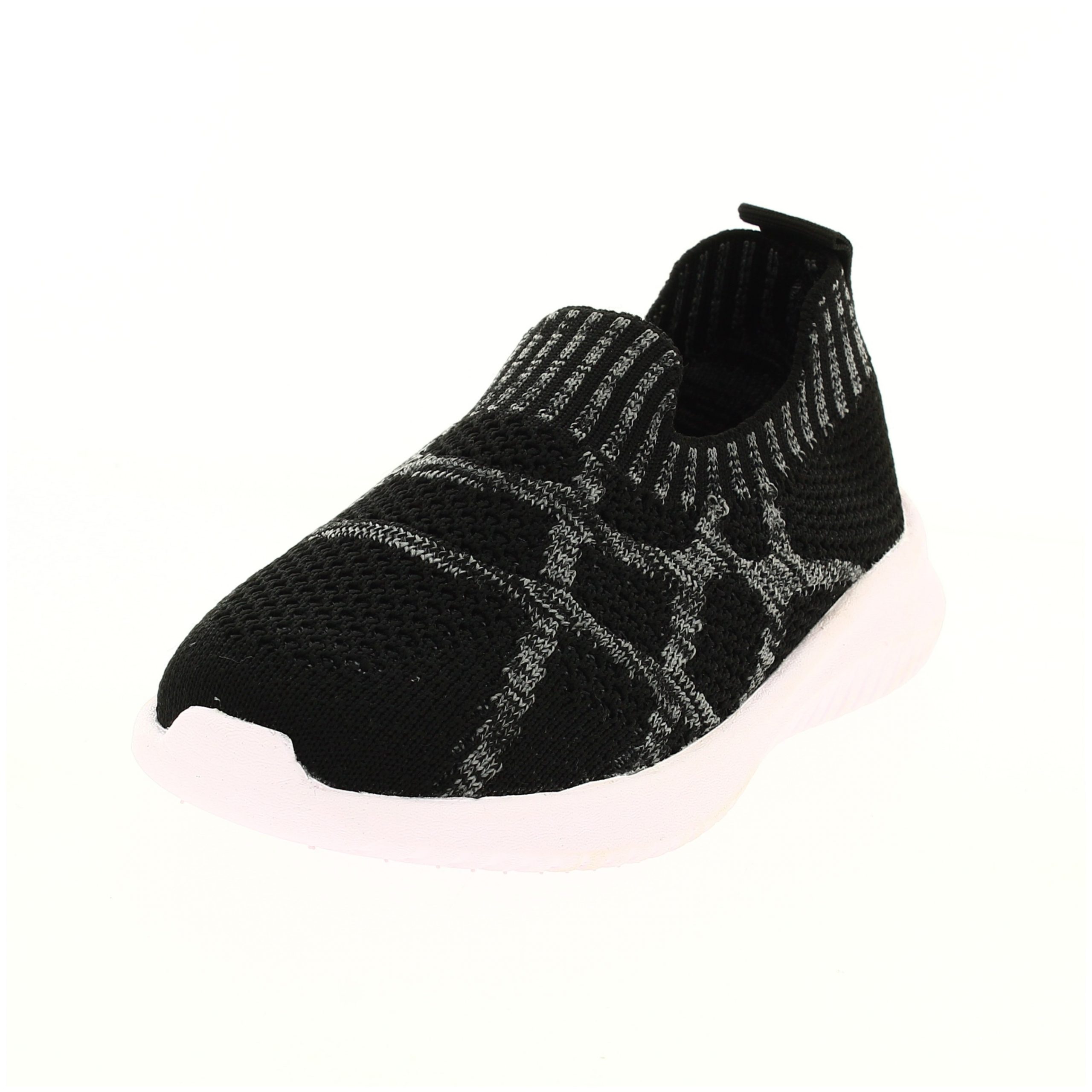 Fun Souls Boys Casual  Slip-on Shoes BLACK