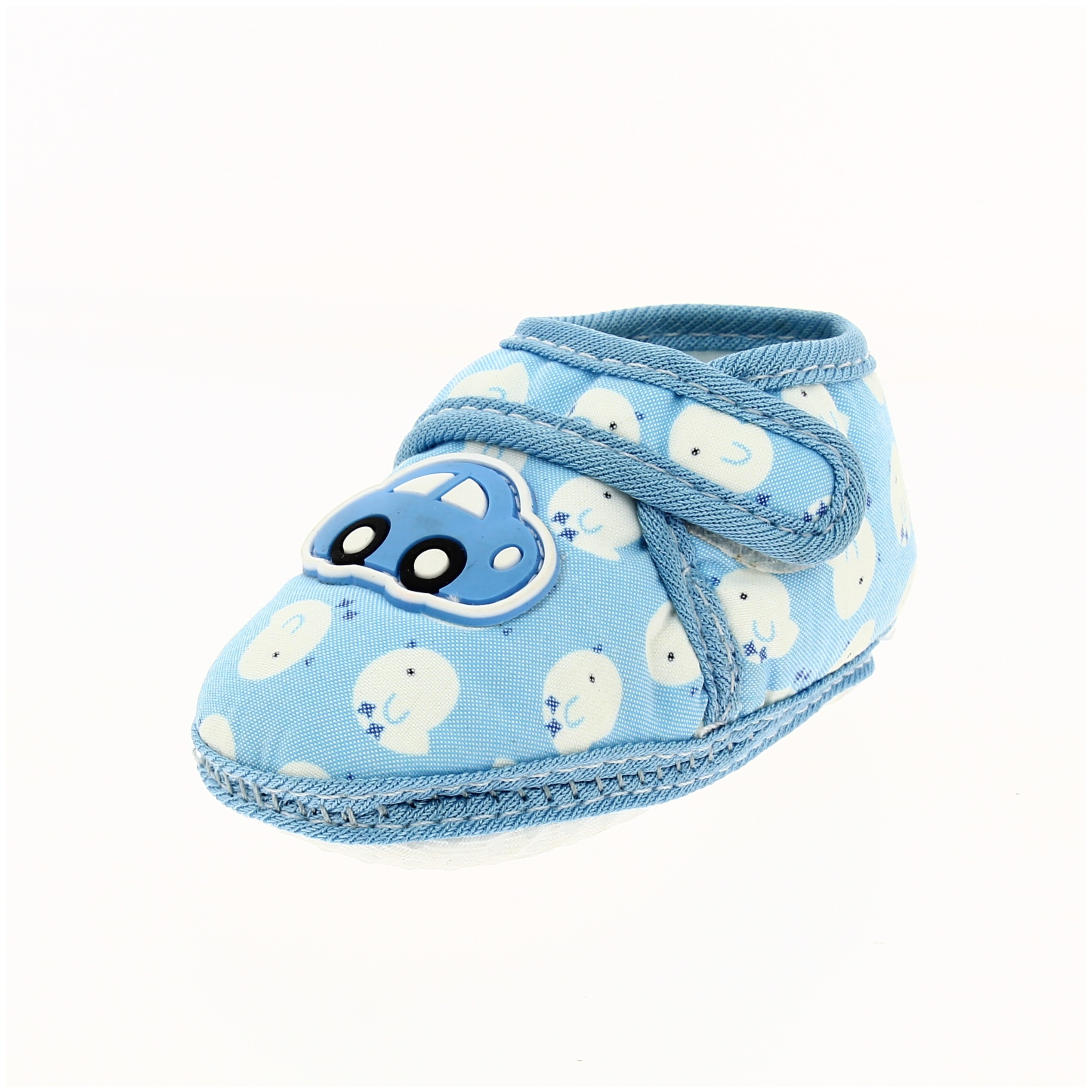 Fun Souls Boys Casual Velcro Shoes BLUE