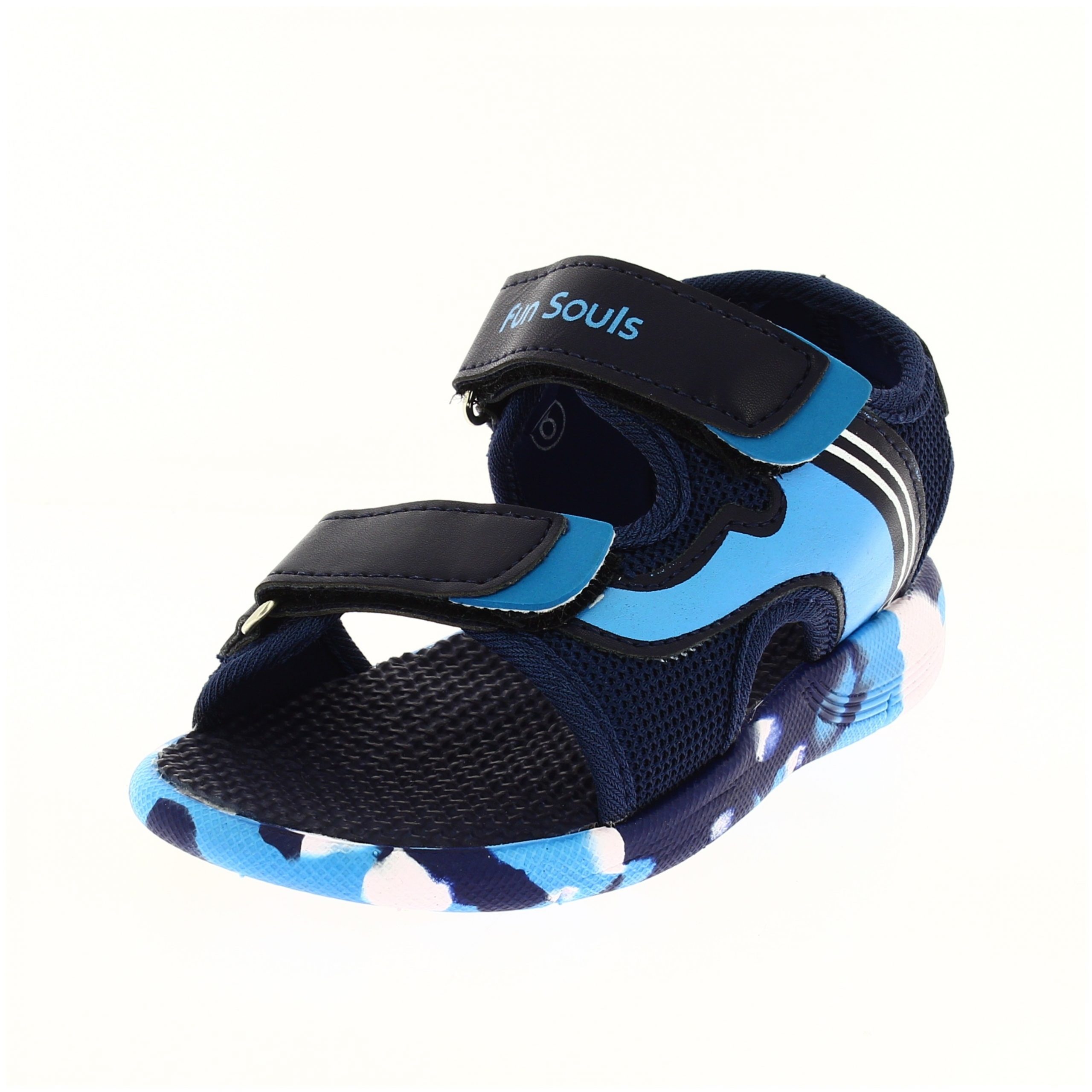 Fun Souls Boys Casual  Slip-on  Sandals BLUE