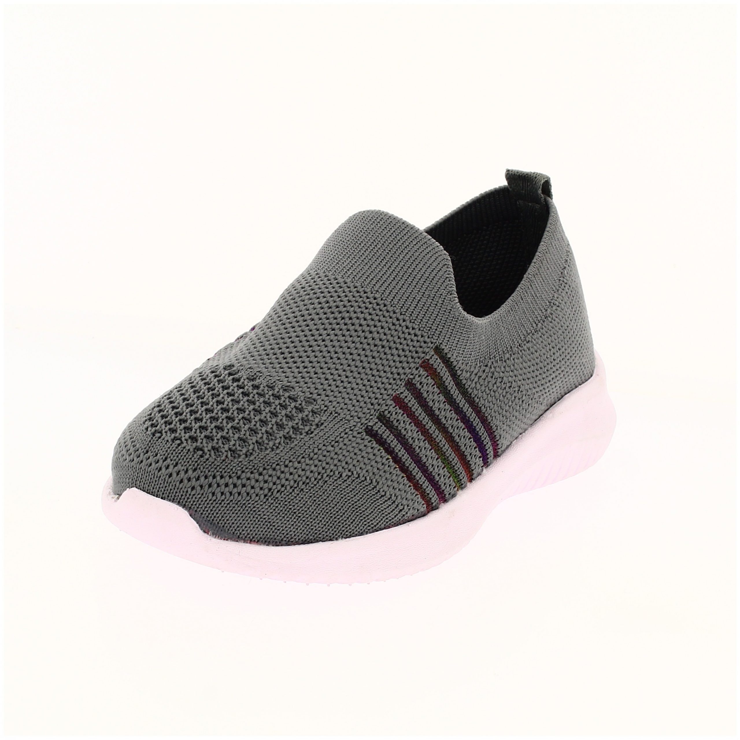 Fun Souls Boys Casual Slip-on Shoes GRAY