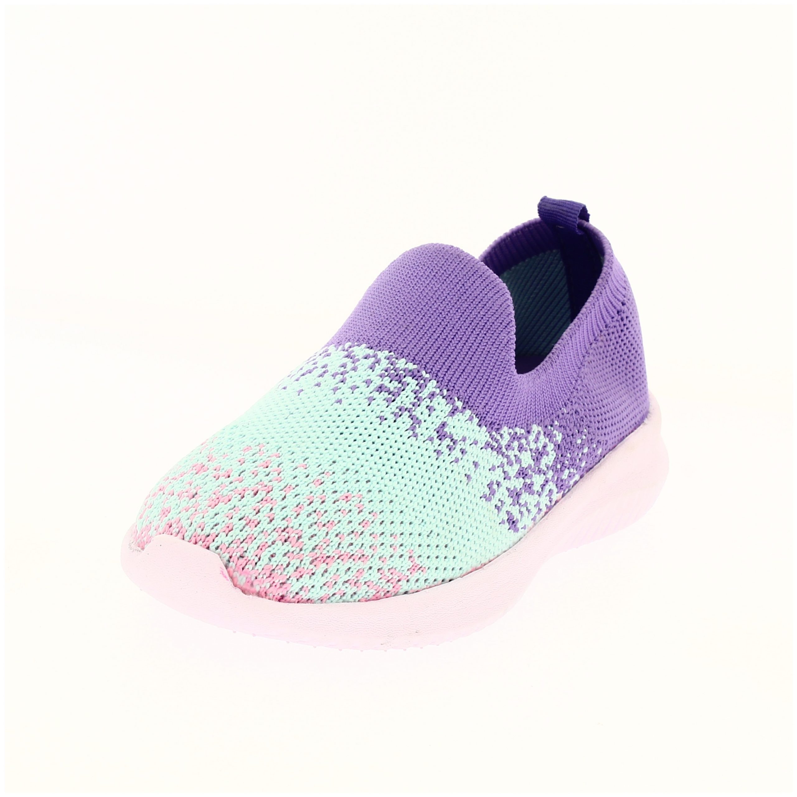 Fun Souls Girls Casual Slip-on Shoes PURPLE