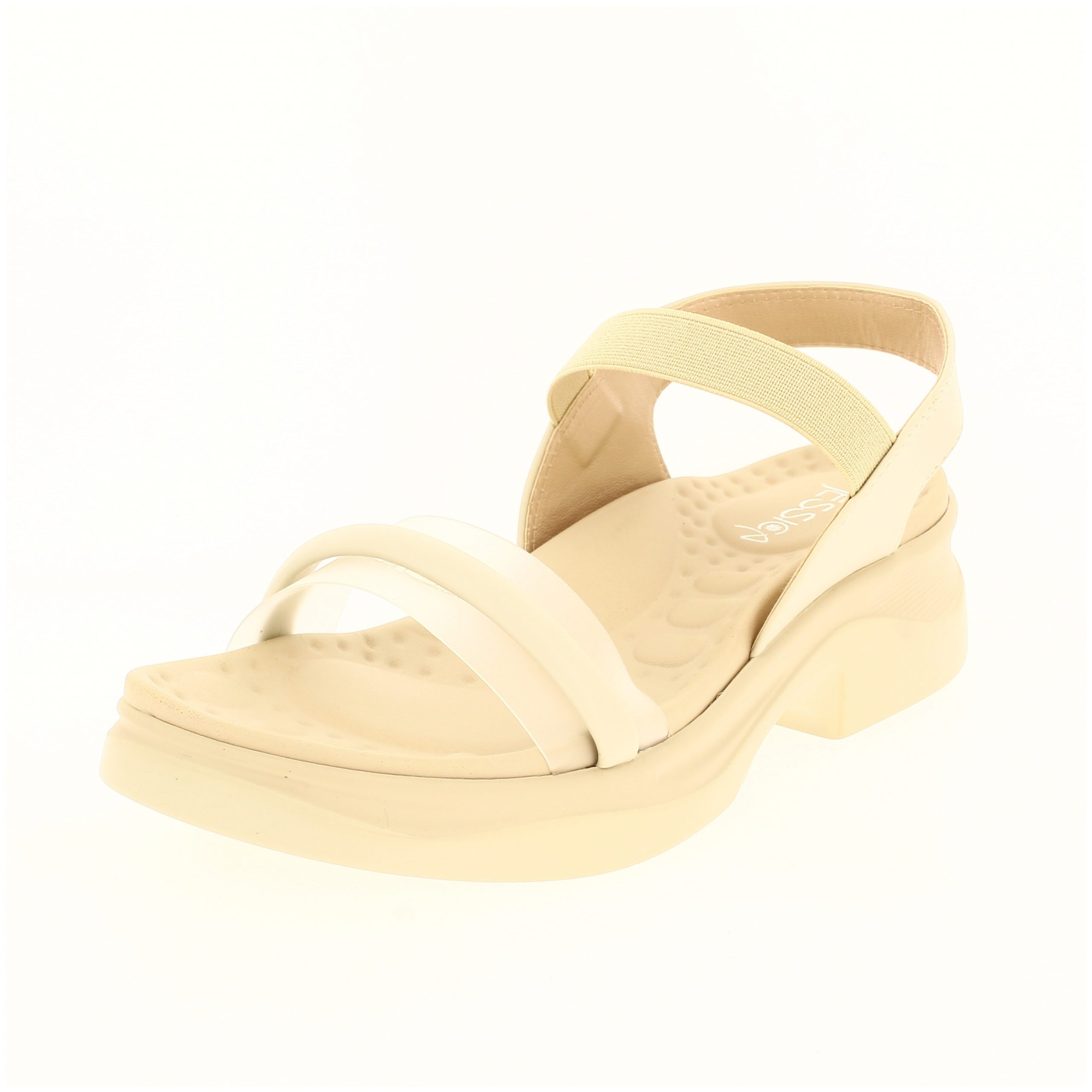 JESSICA  Women Casual  Slip-on Wedges BEIGE