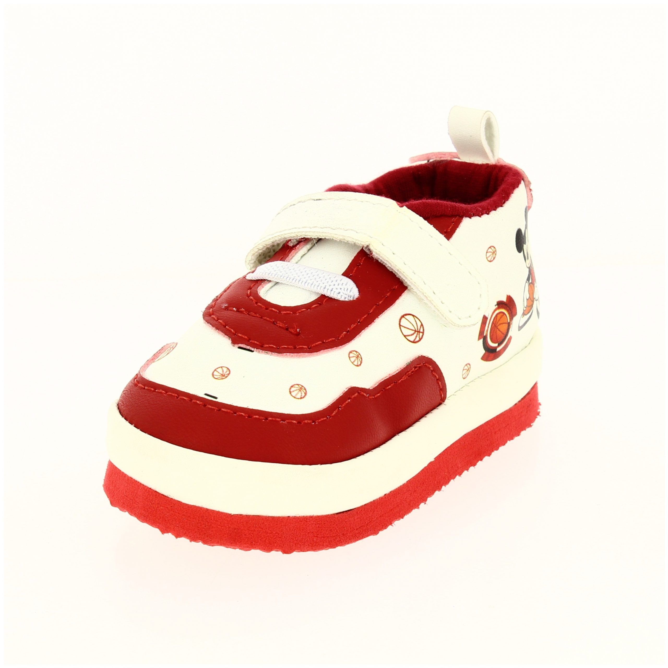 Disney Boys Casual Velcro Shoes RED