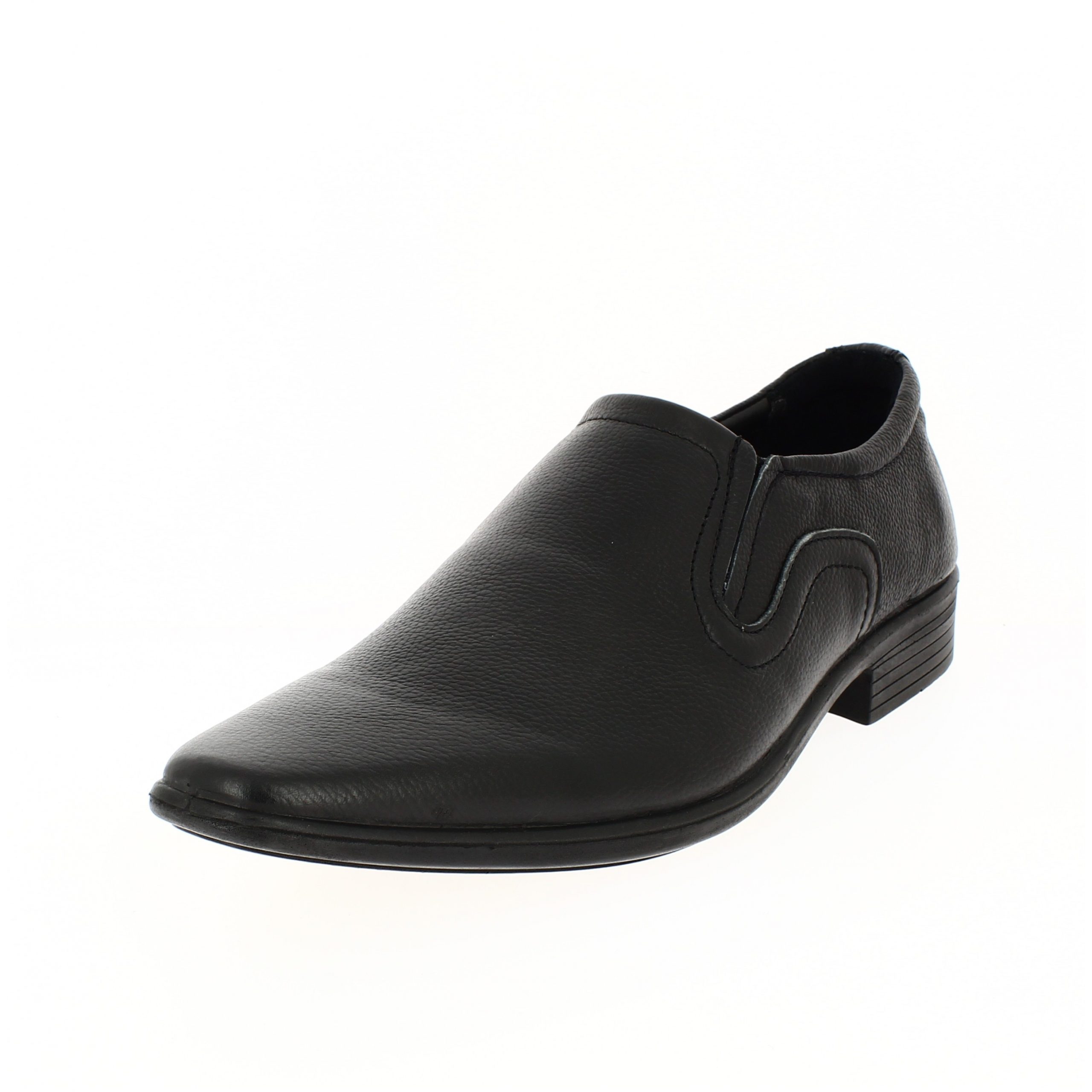 PICCASO   Men Formal  Slip-on Shoes BLACK