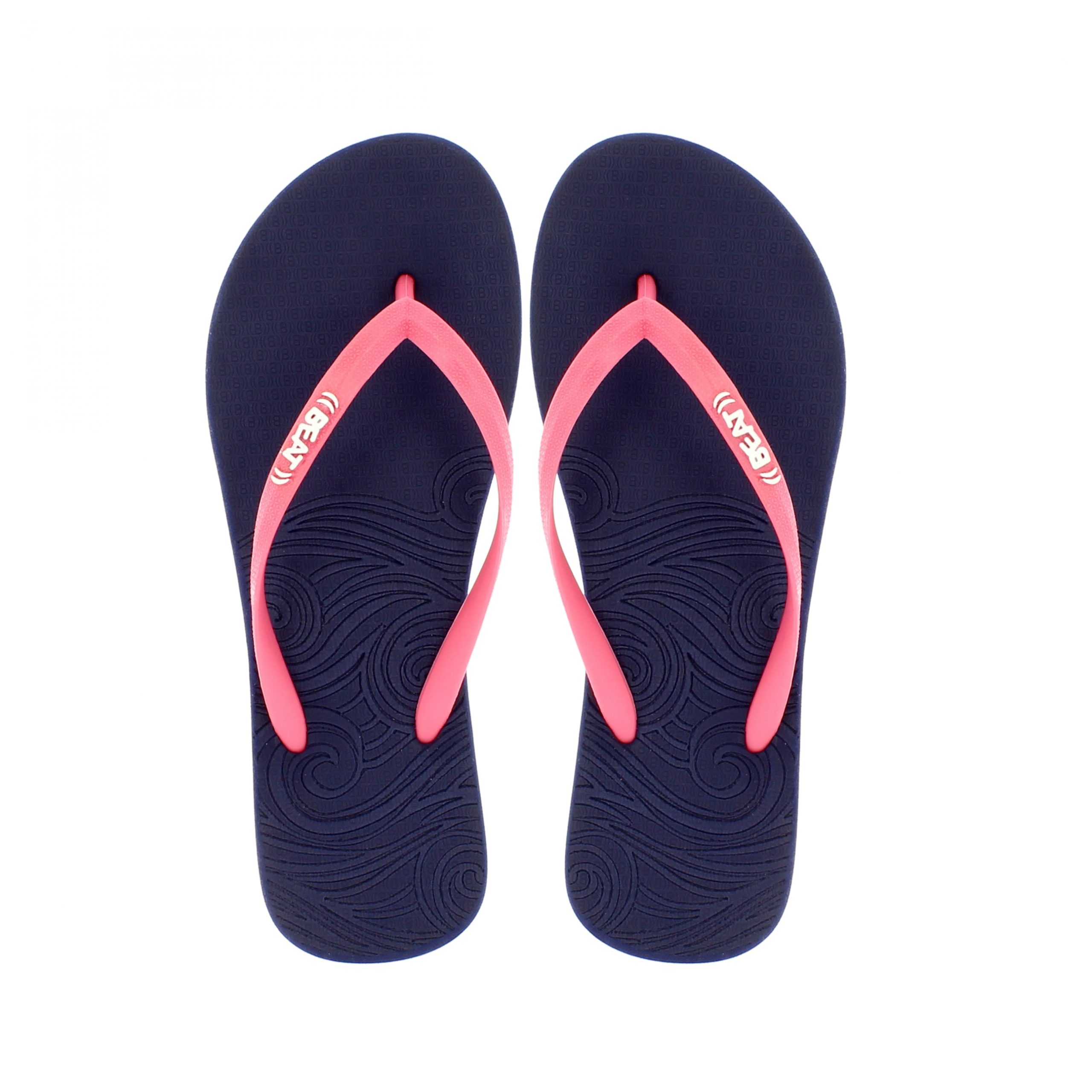 BEAT Women Casual FLATS  Flip Flops Dark Blue, Purple, Pink, Blue, Brown