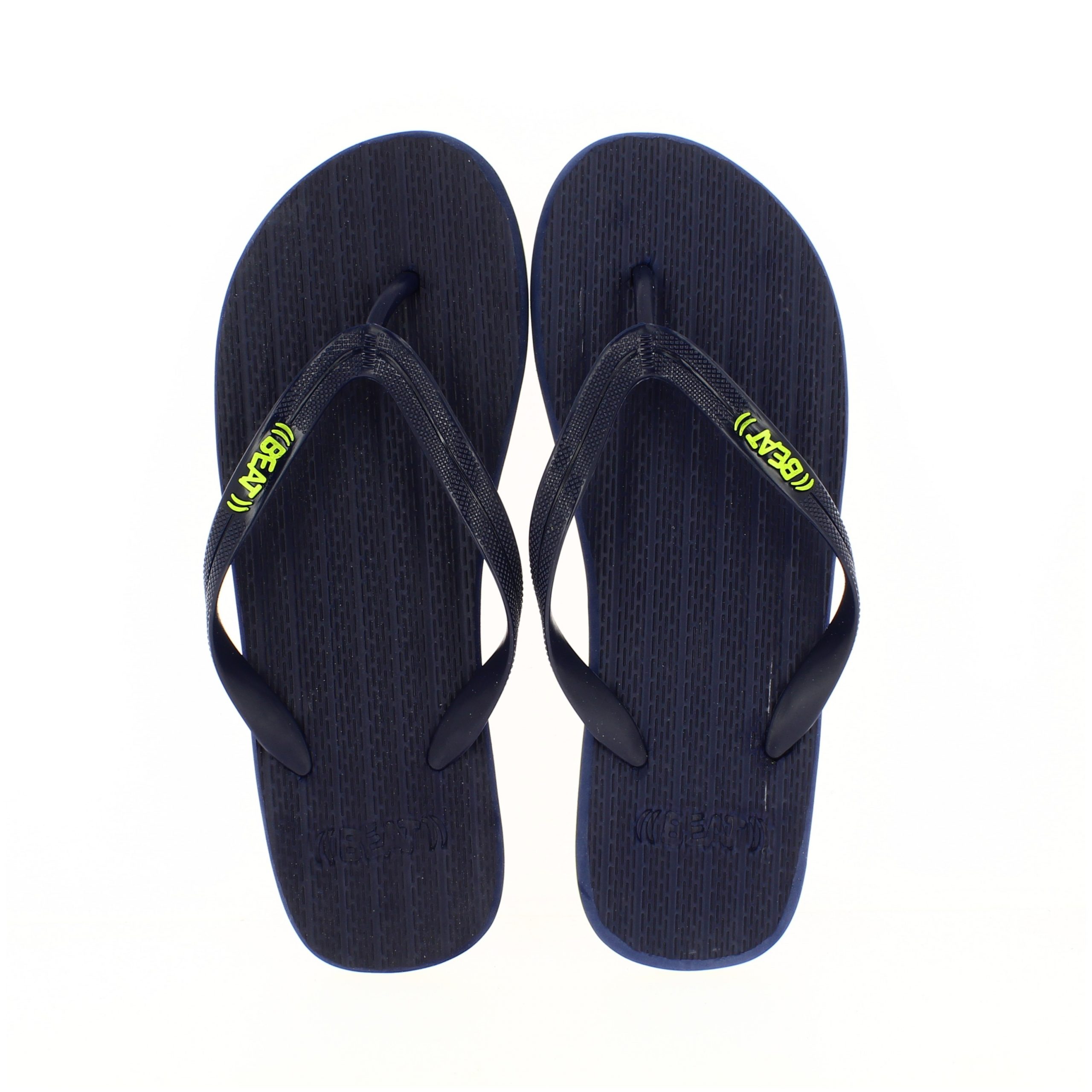 BEAT   Men Casual FLATS  Flip Flops ROYAL Blue , Blue , Aqua , LIGHT Blue