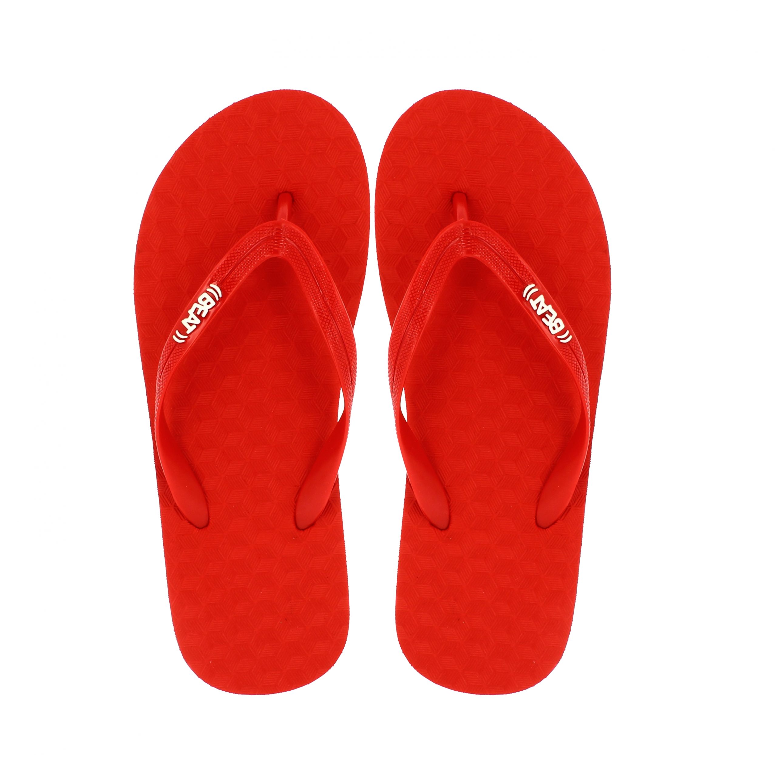 BEAT   Men Casual FLATS  Flip Flops Red, Black, Gray, Dark Blue, Aqua