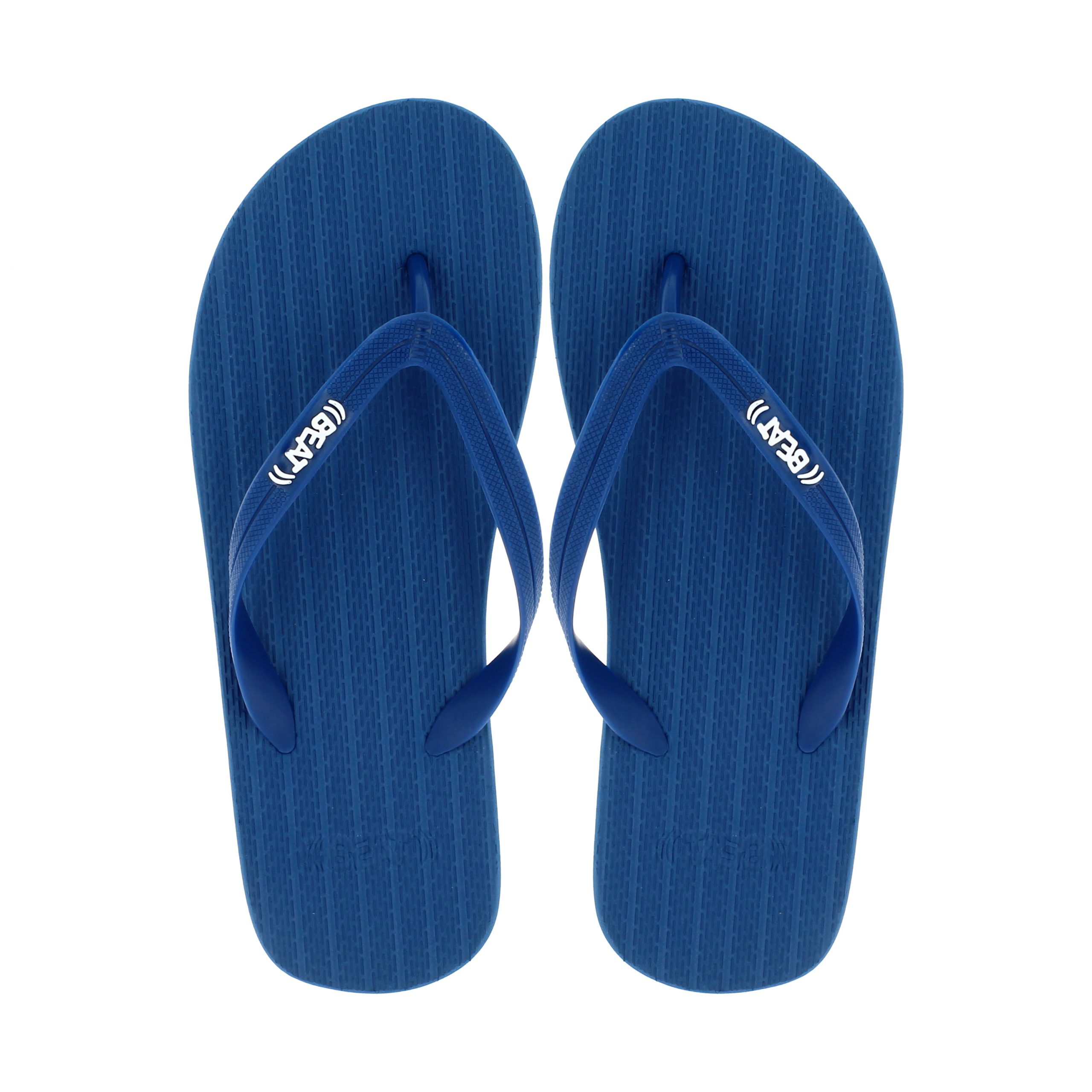BEAT   Men Casual FLATS  Flip Flops Blue , Black, Aqua, Dark Blue, Teal