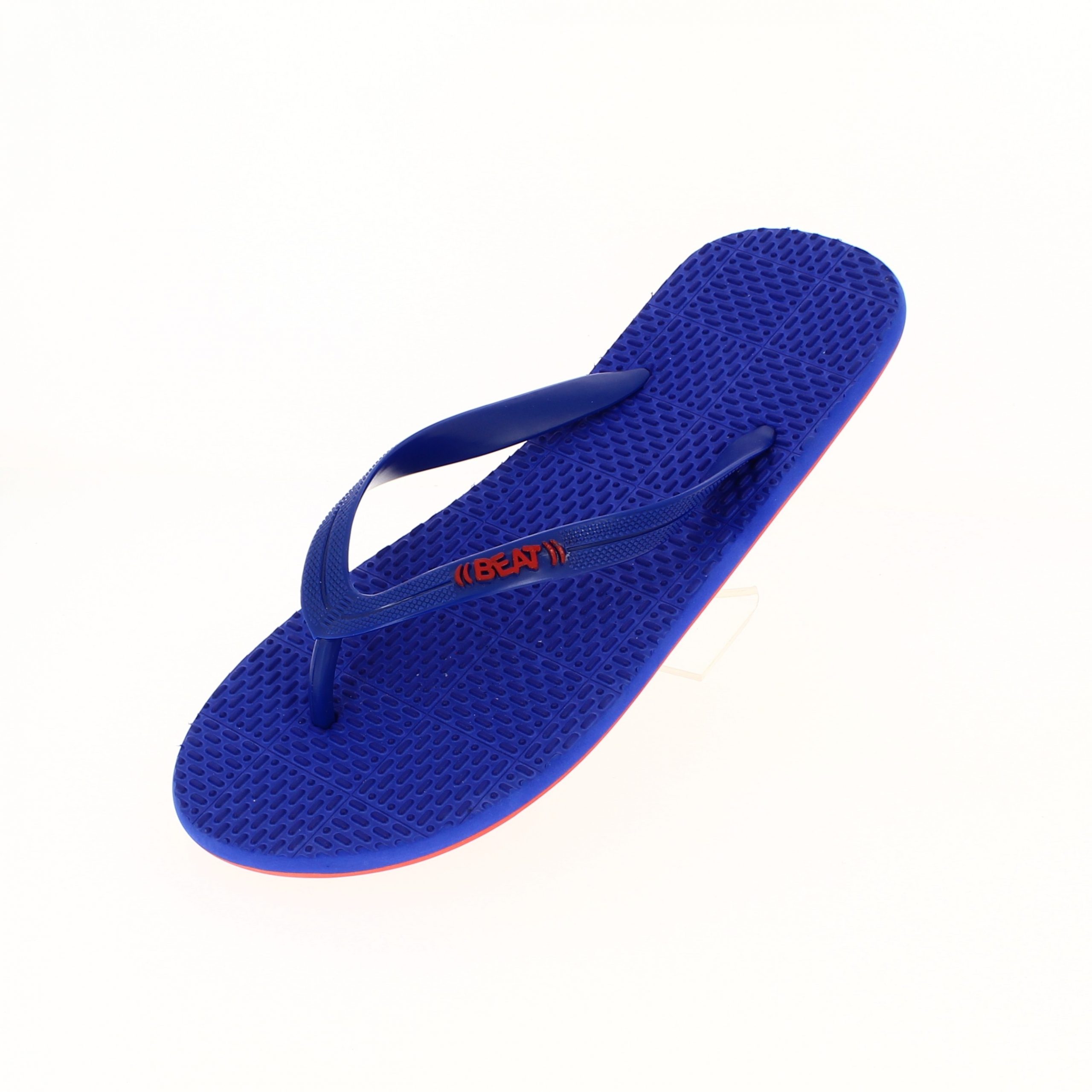 BEAT   Men Casual FLATS  Flip Flops Blue , Blue/Orange, Black, Blue/Green