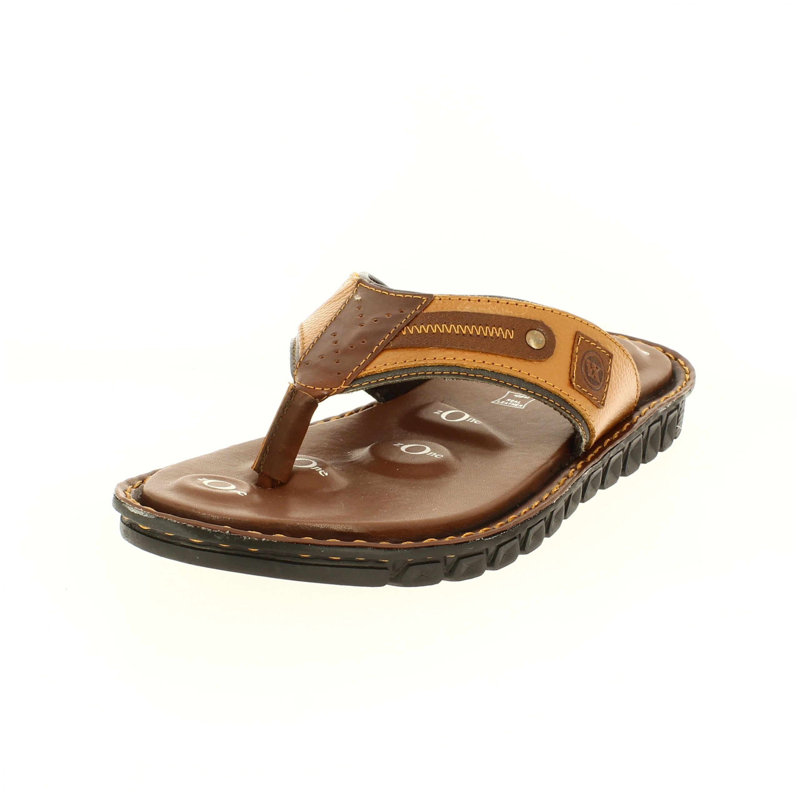 Von Wellx Men Casual Slip-on Sandals CHIKOO