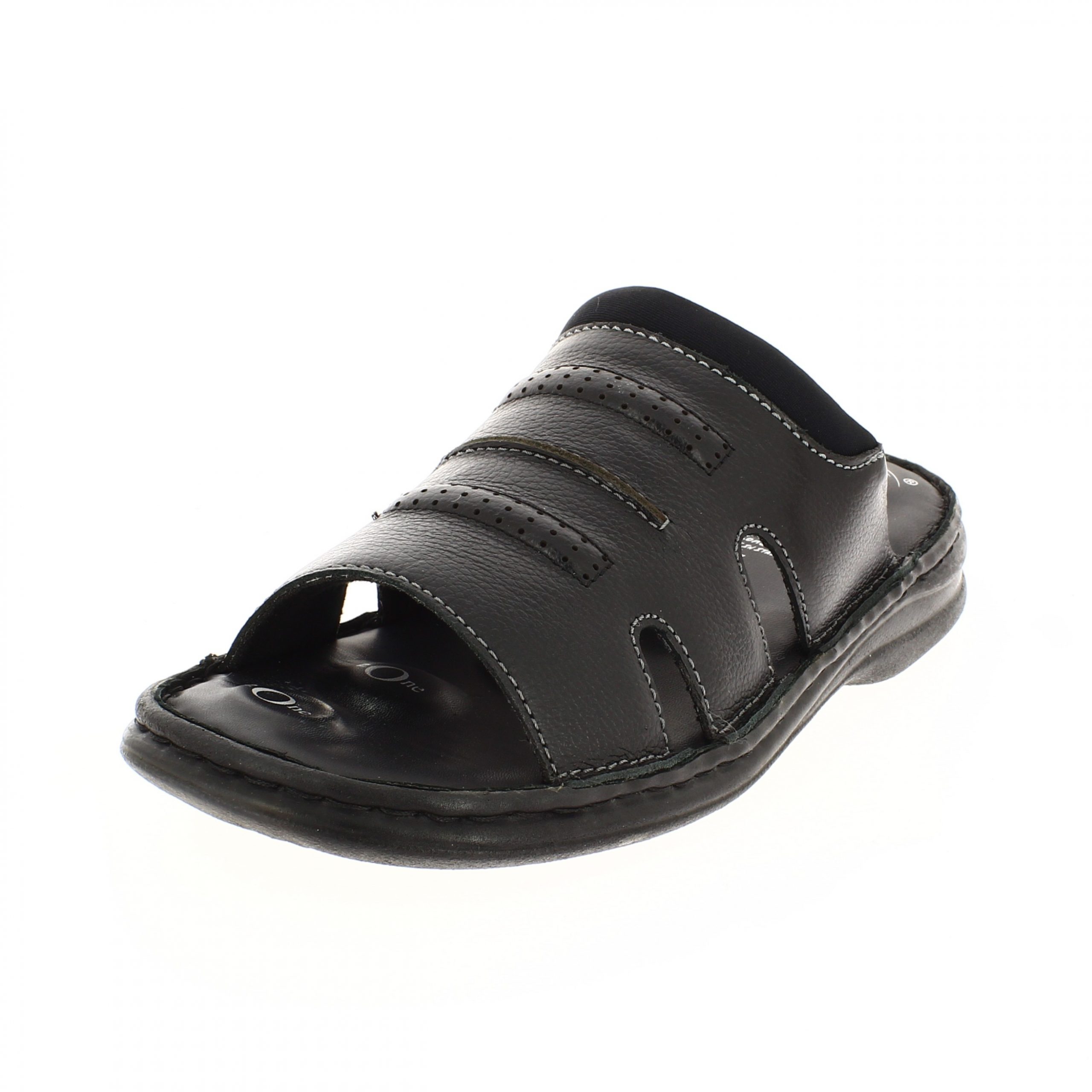 Von Wellx   Men Casual  Slip-on  Sandals Black