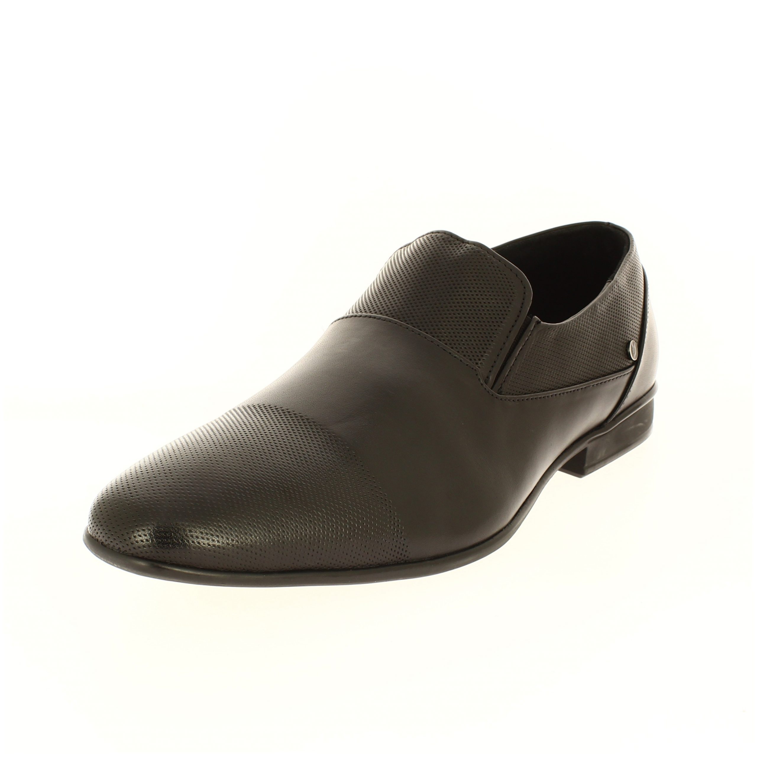 Von Wellx Men Casual Slip-on Shoes BLACK