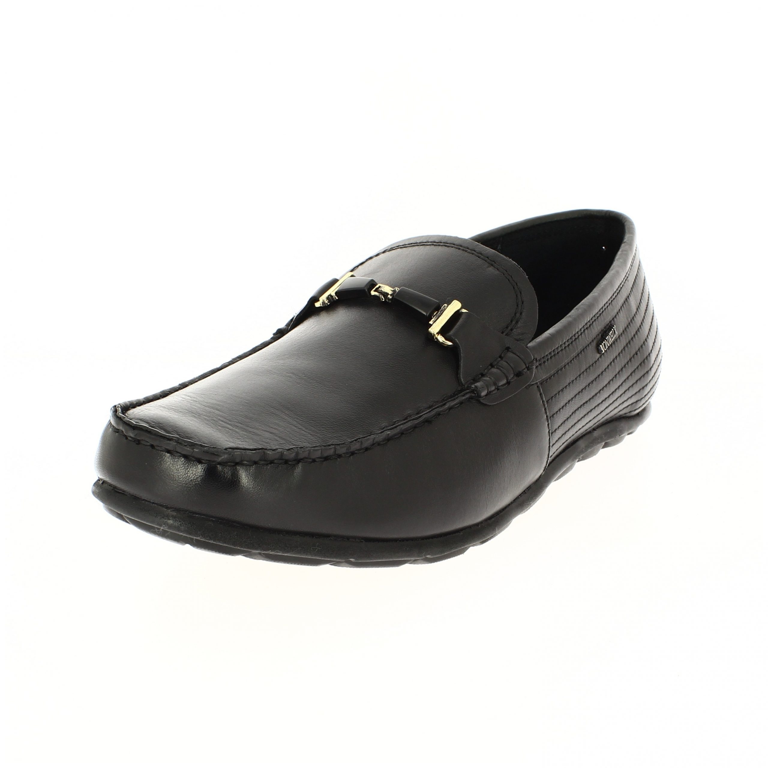 Von Wellx Men Casual Slip-on Shoes BLACK