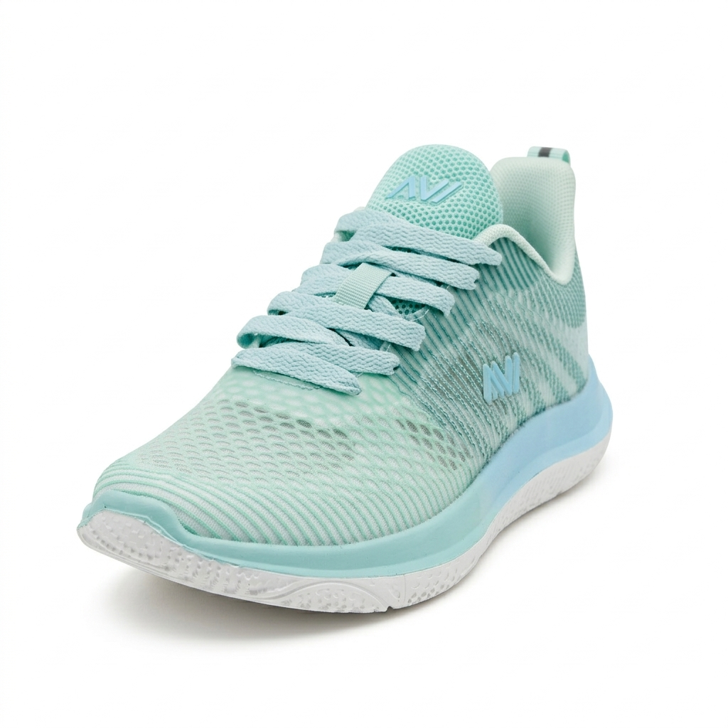 AVI Women Running Lacing Shoes Green