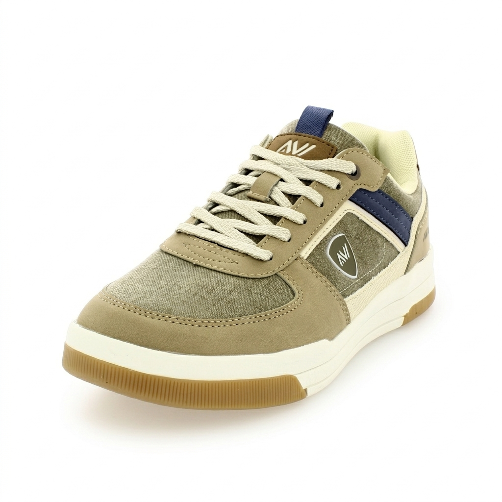 AVI Men Casual Lacing Shoes Beige