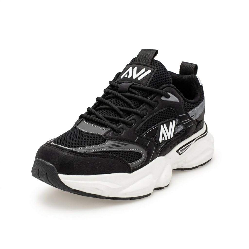 AVI Women Casual Lacing Shoes Black