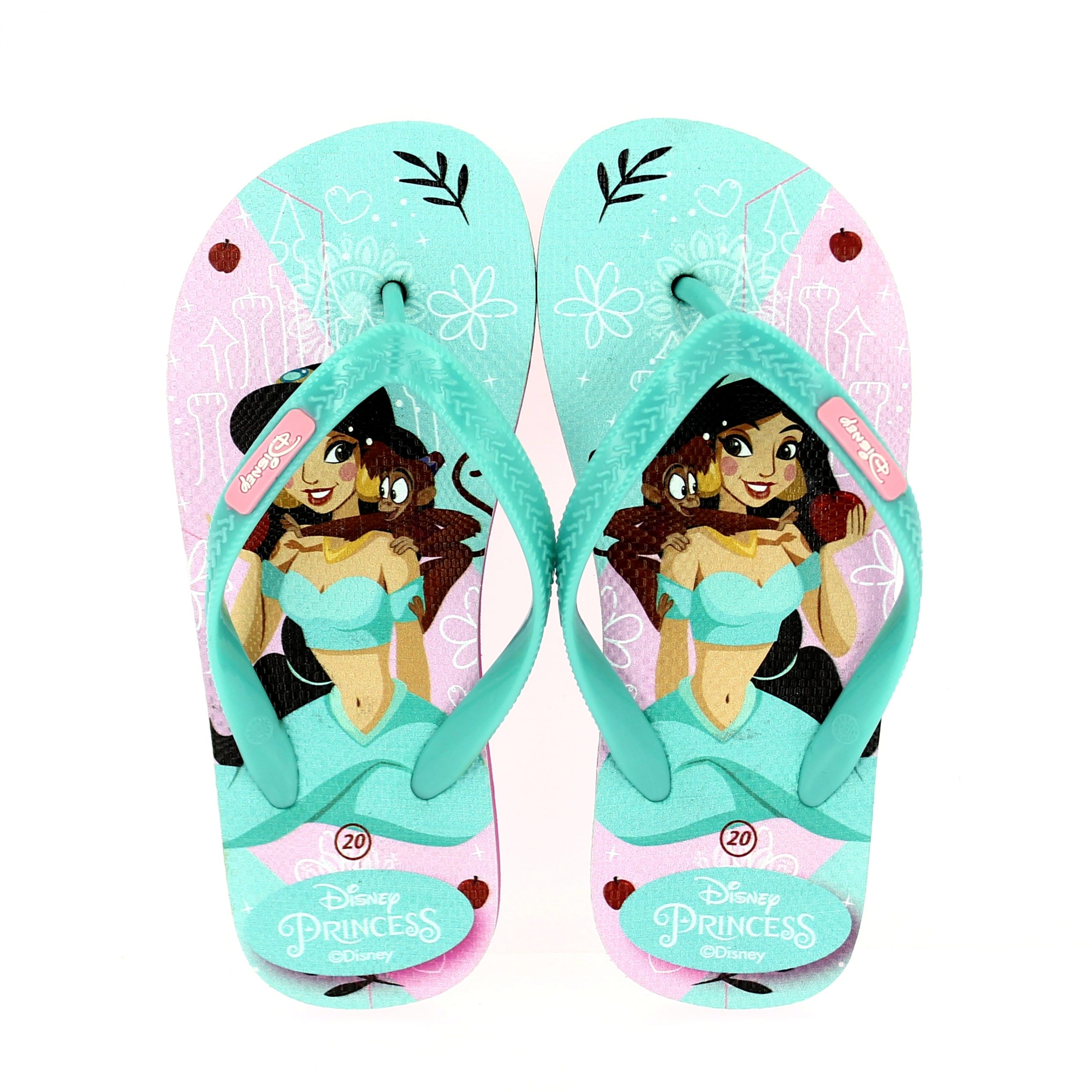 Disney Girls Casual FLATS  Flip Flops PEACH ,LIGHT PINK,PINK/ORANGE,BLUE