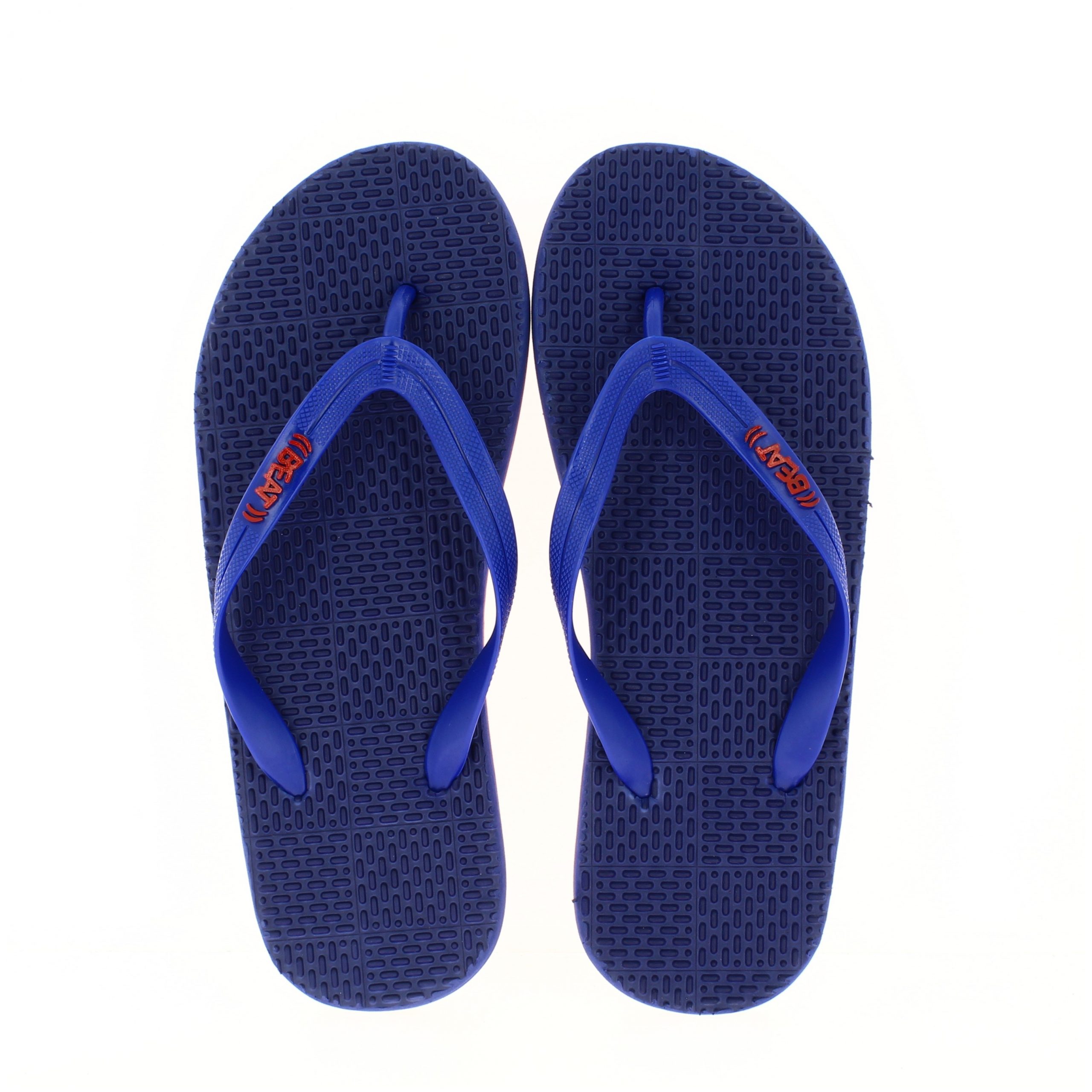 BEAT   Men Casual FLATS  Flip Flops Black ,Navy ,Blue