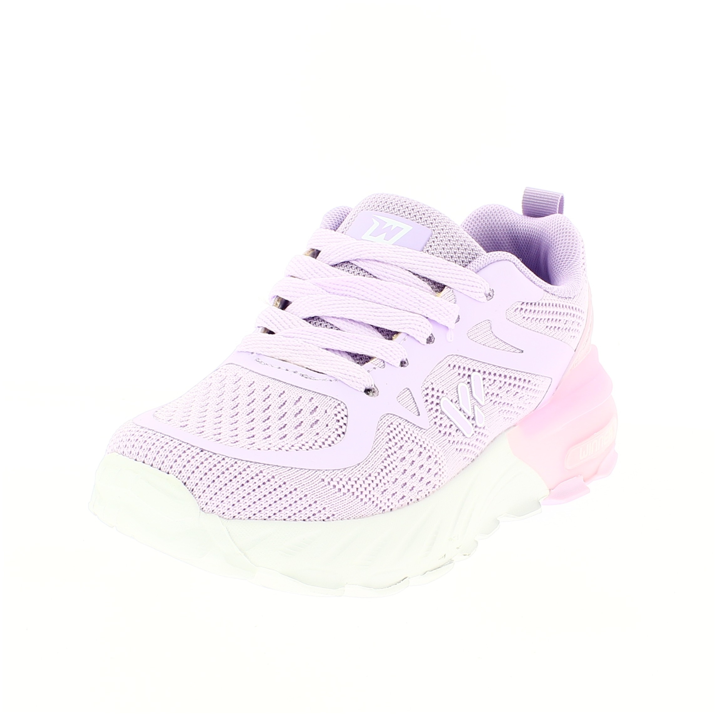 Winner Girls Casual Lacing Shoes PURPLE