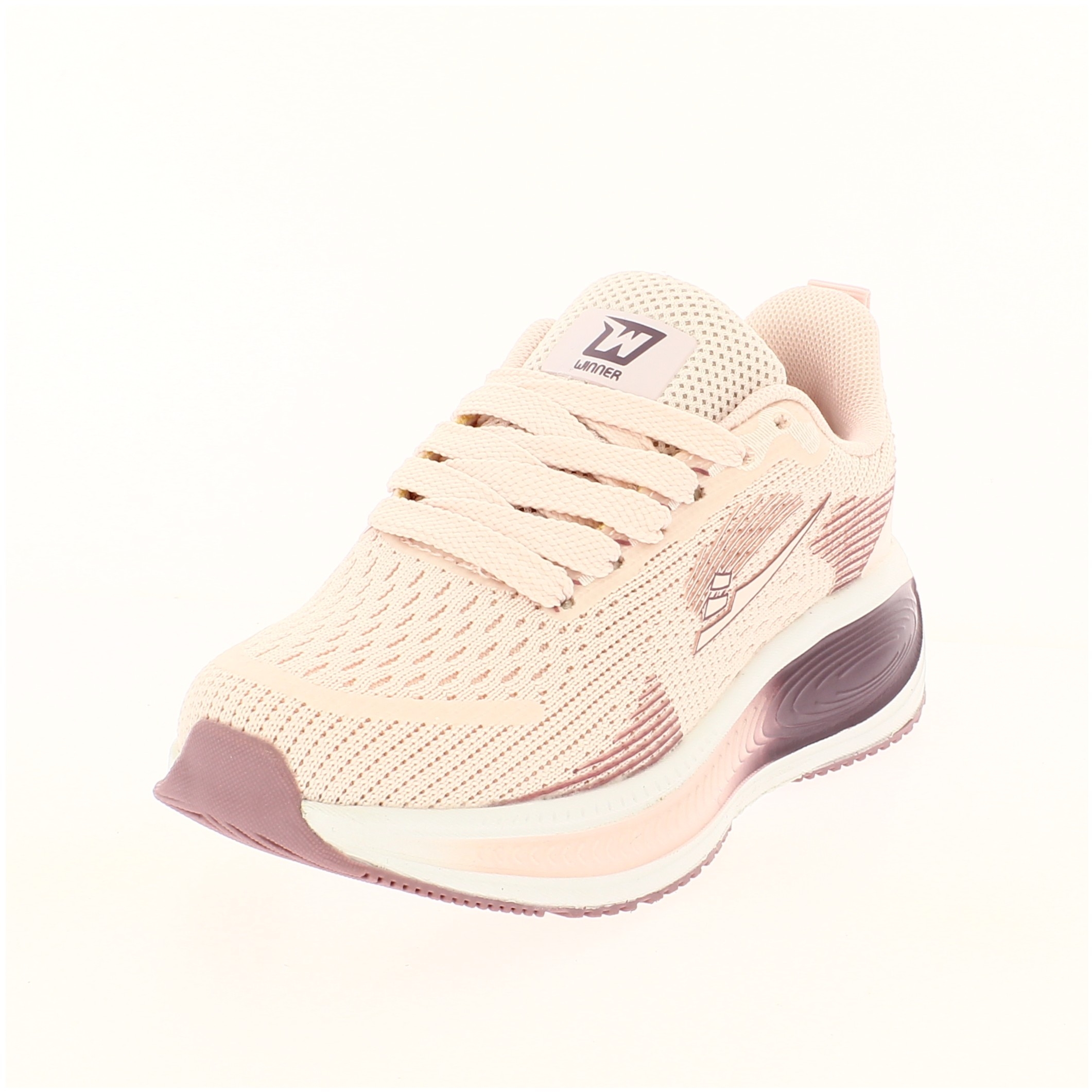 Winner Girls Casual Lacing Shoes PINK