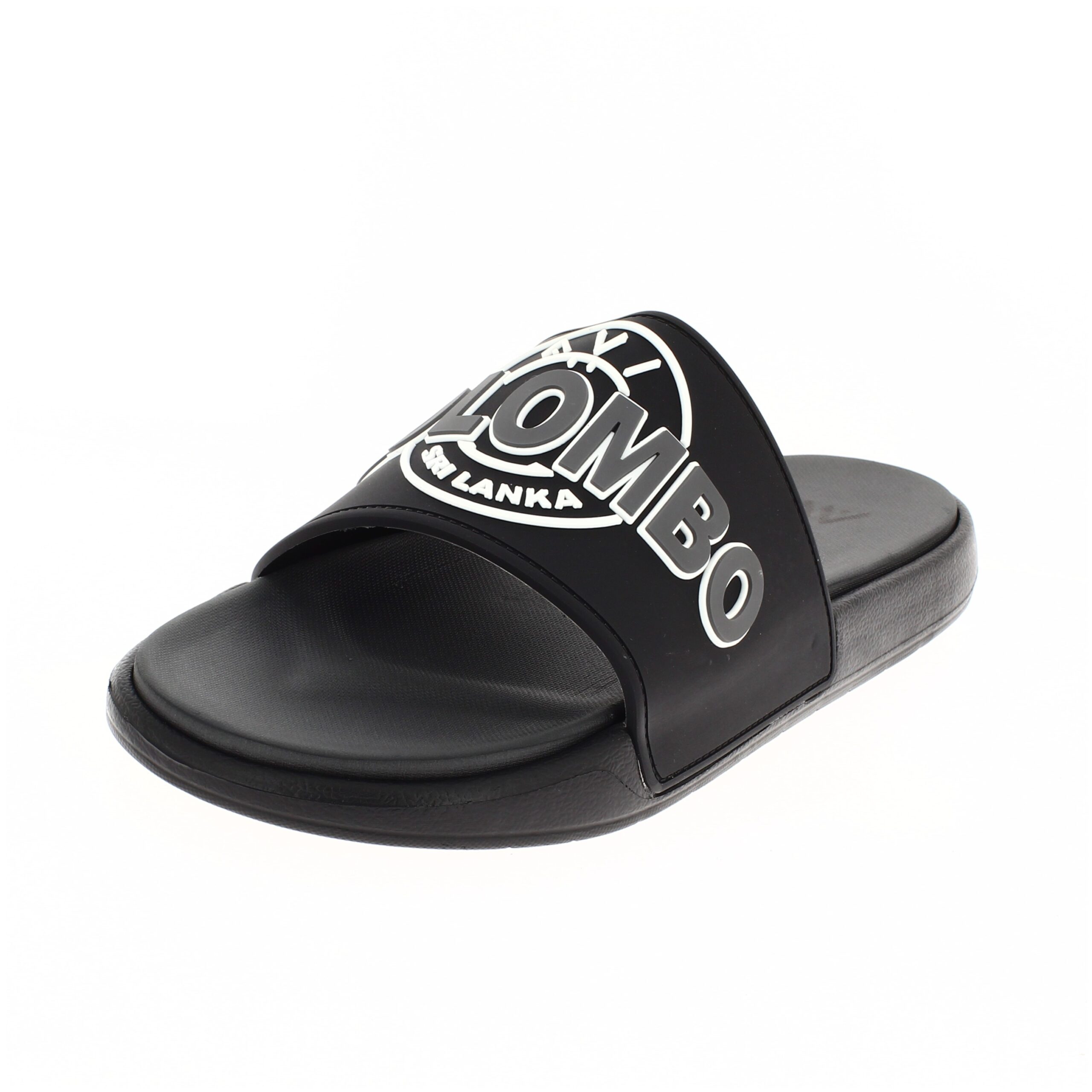 AVI Men Casual Slip-on SLIDERS BLACK